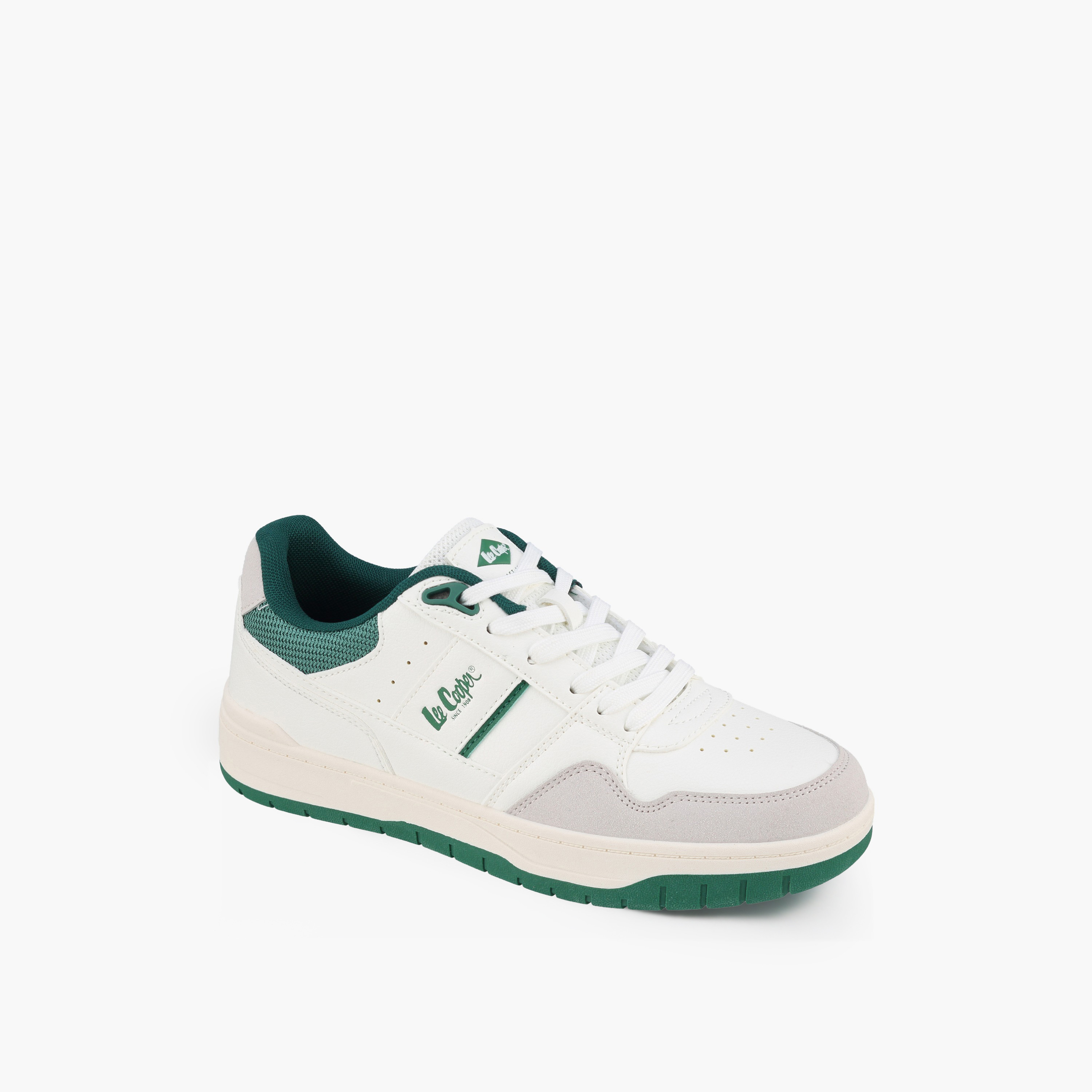 حذاء سنيكرز كاحل برباط وألواح من لي كوبر-men-shoes-sneakers-image-2