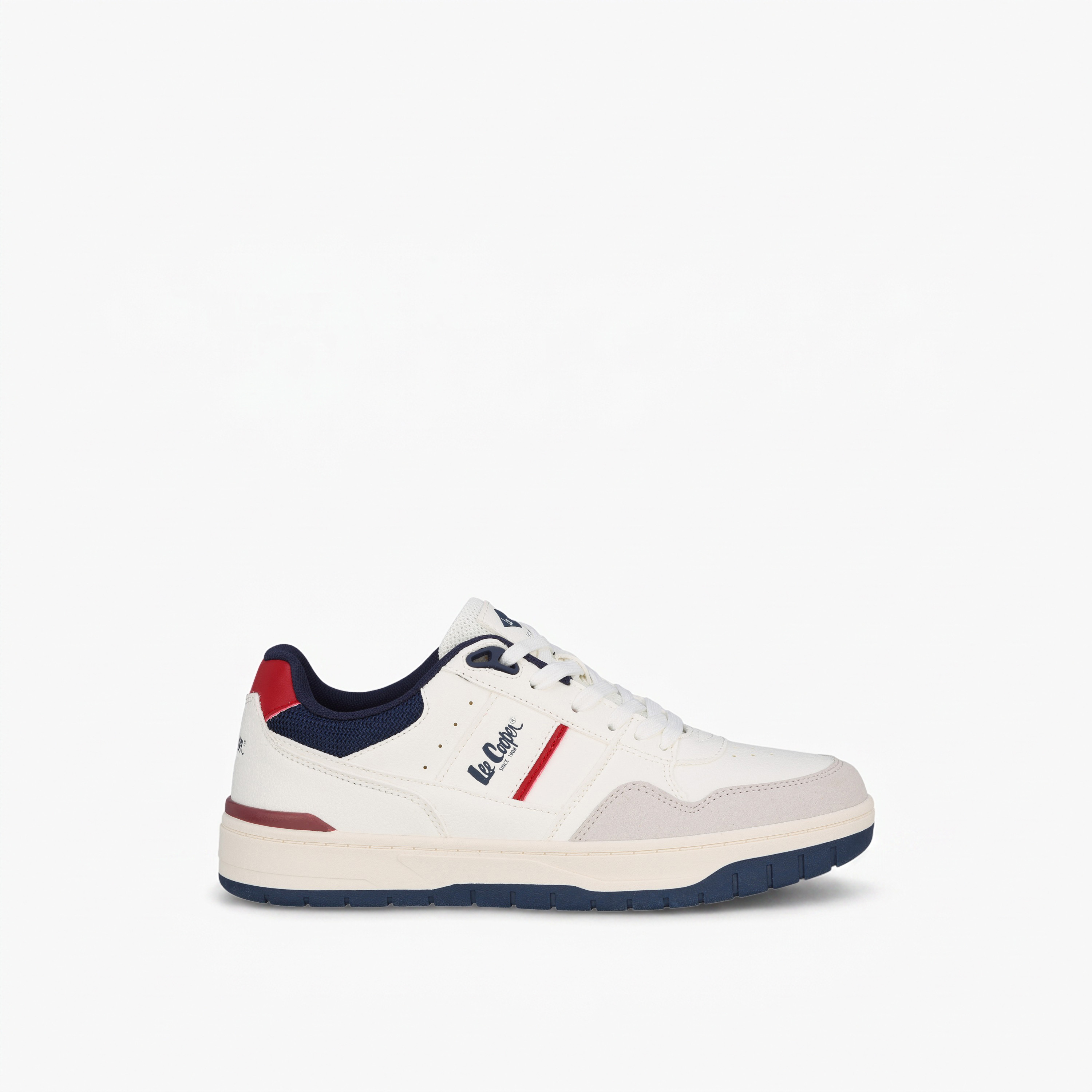 Lee Cooper Panelled Lace-Up Ankle Sneakers-men-shoes-sneakers-image-3