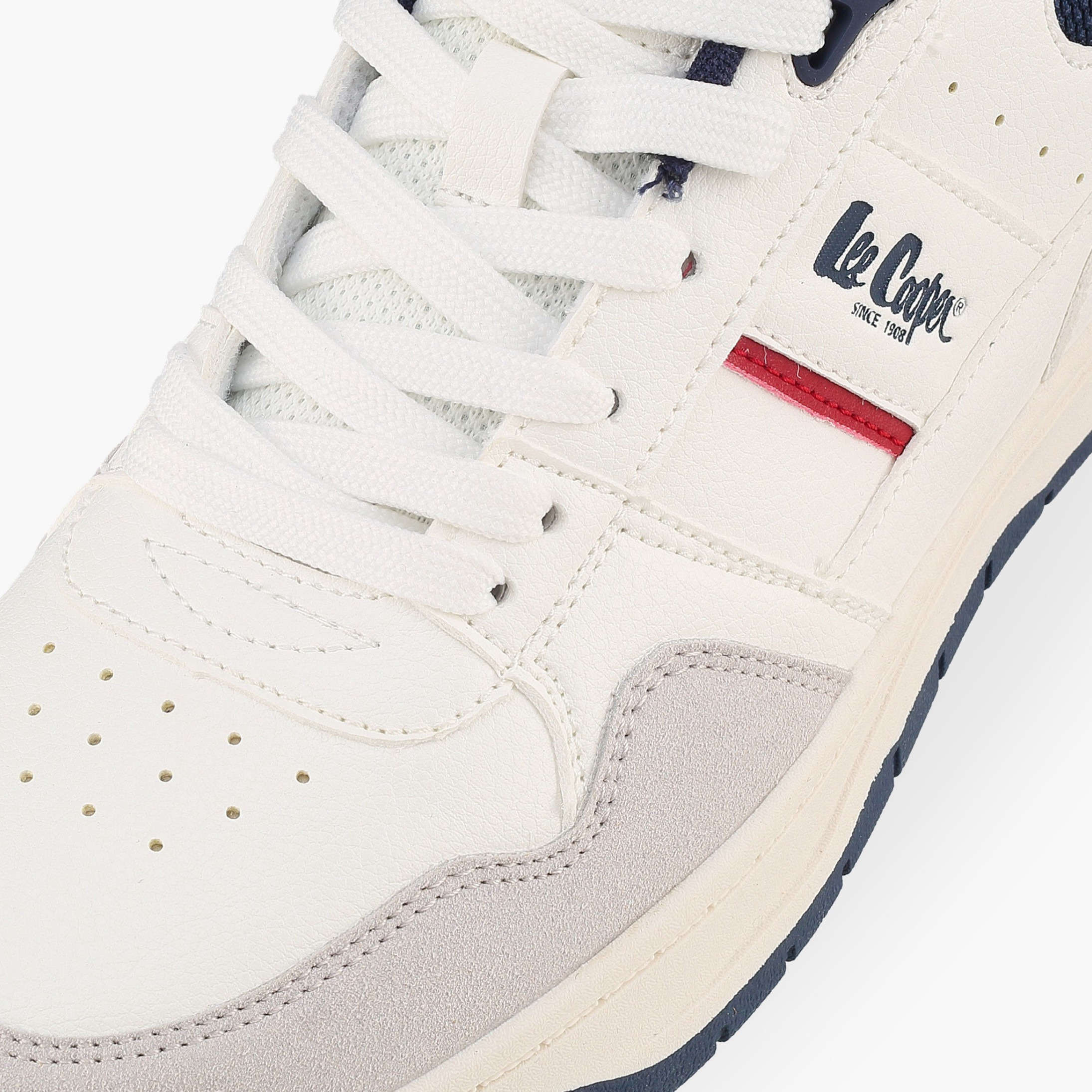 Lee Cooper Panelled Lace-Up Ankle Sneakers-men-shoes-sneakers-image-4