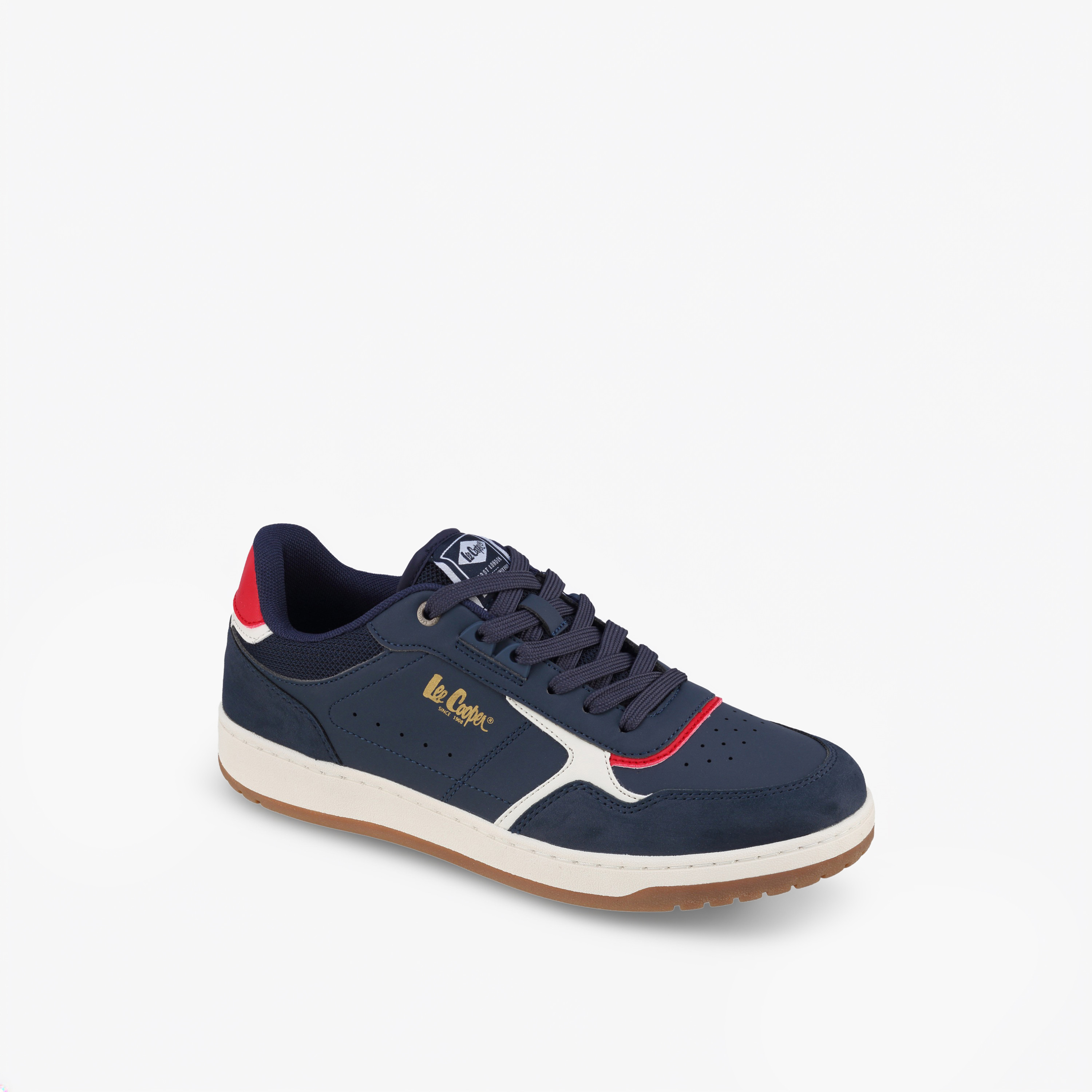 Lee Cooper Men Panelled Lace-Up Ankle Sneakers-men-shoes-sneakers-image-2