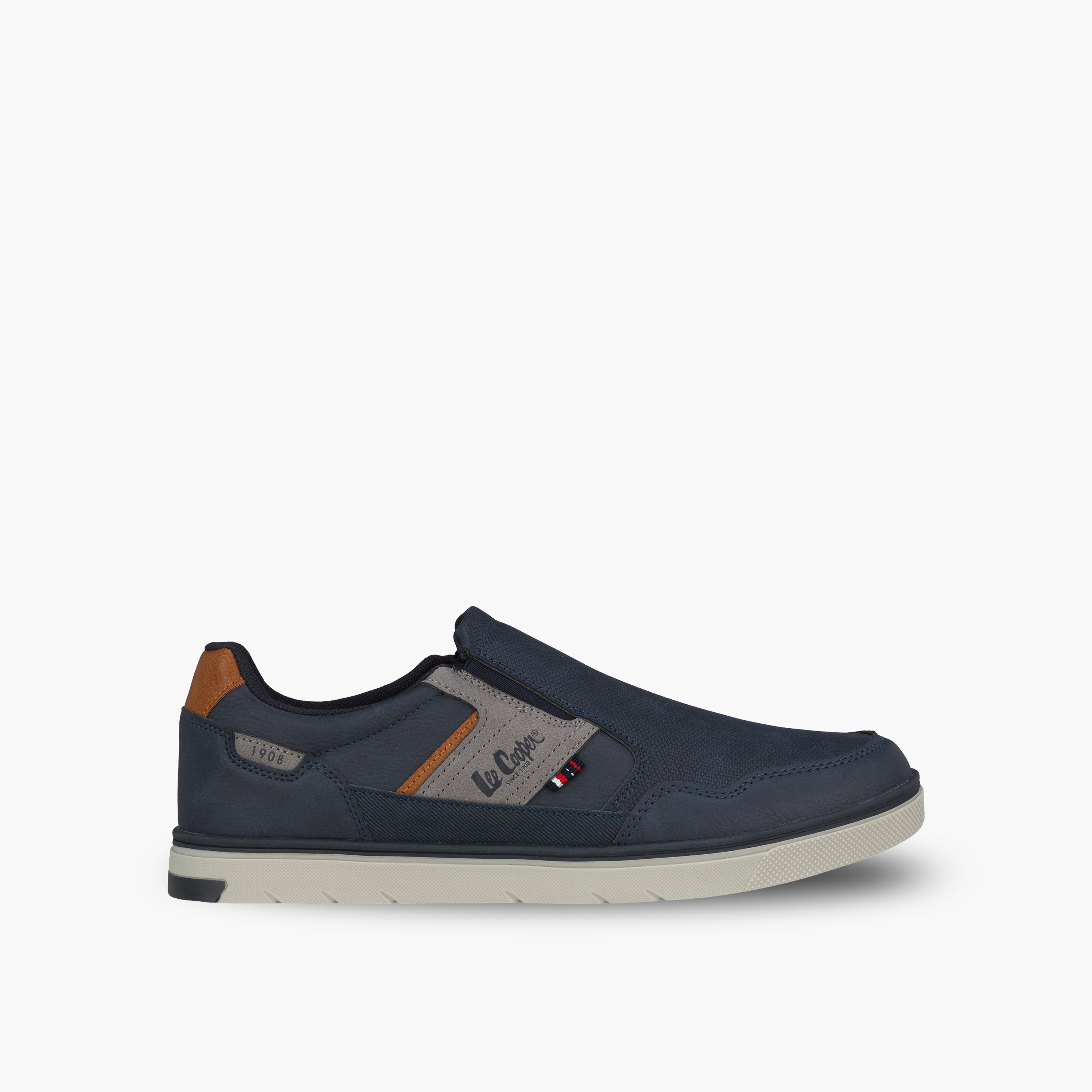Lee Cooper Men Panelled Slip-On Loafers-men-shoes-loafersandmoccasins-image-3