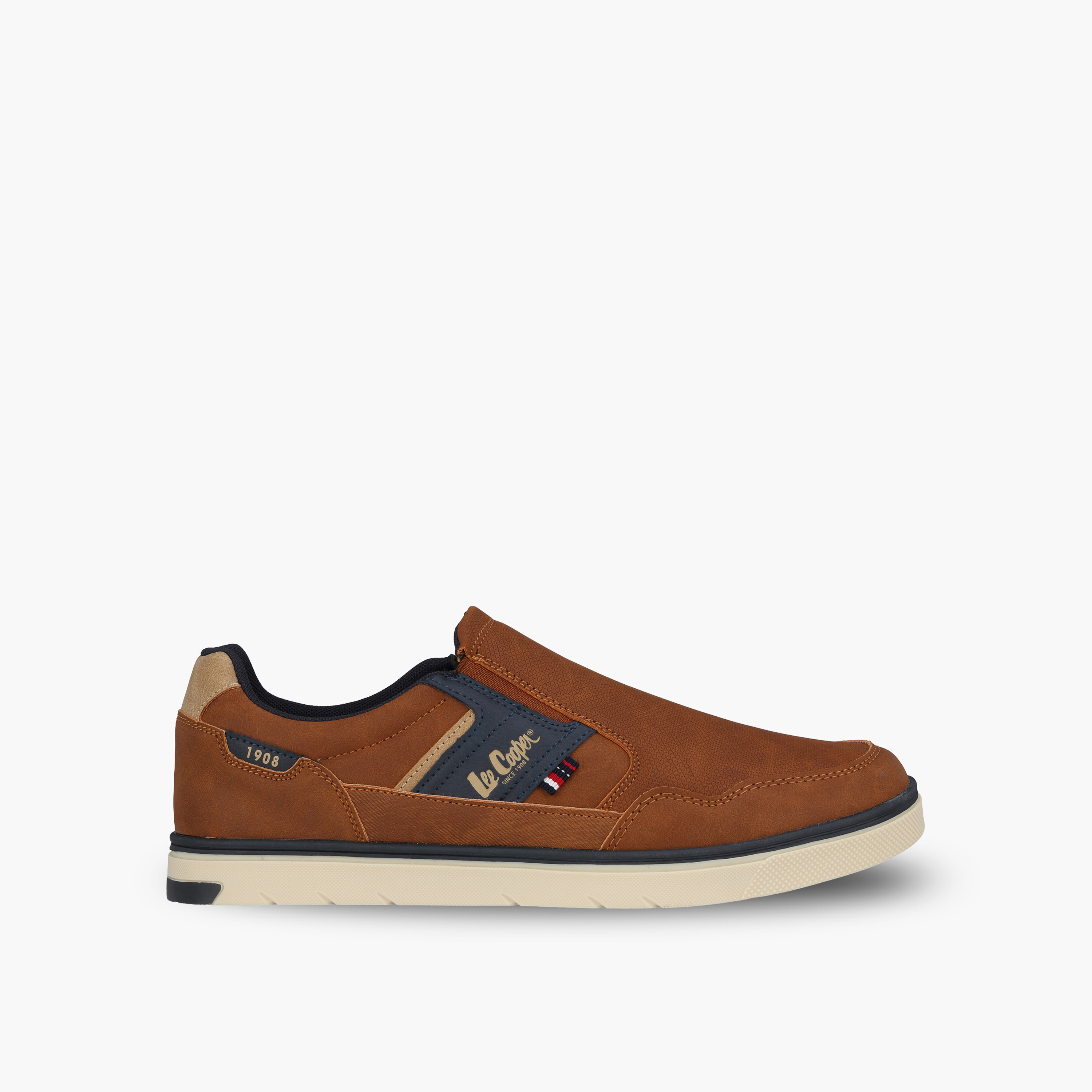 Lee Cooper Men Panelled Slip-On Loafers-men-shoes-loafersandmoccasins-image-3