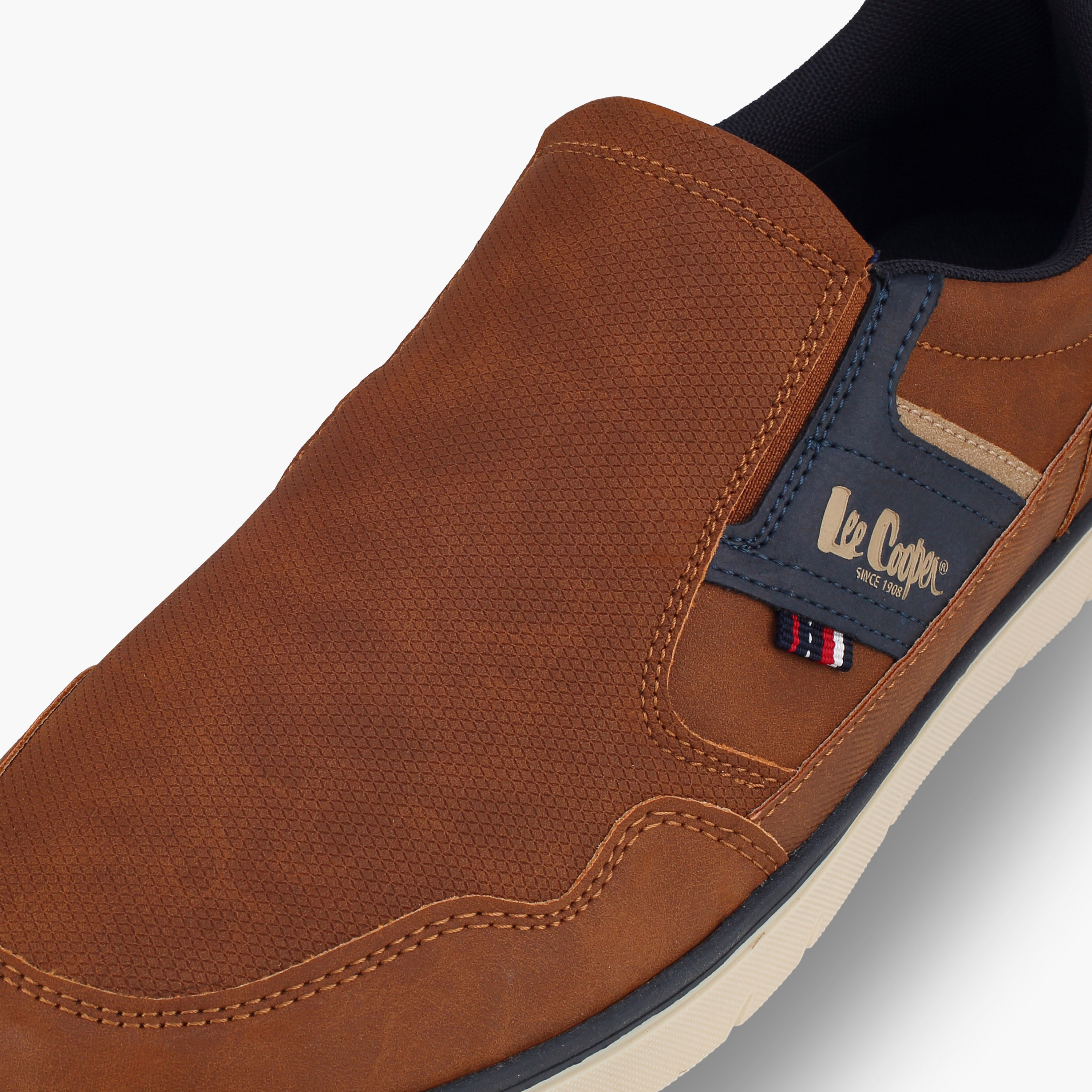 Lee Cooper Men Panelled Slip-On Loafers-men-shoes-loafersandmoccasins-image-4