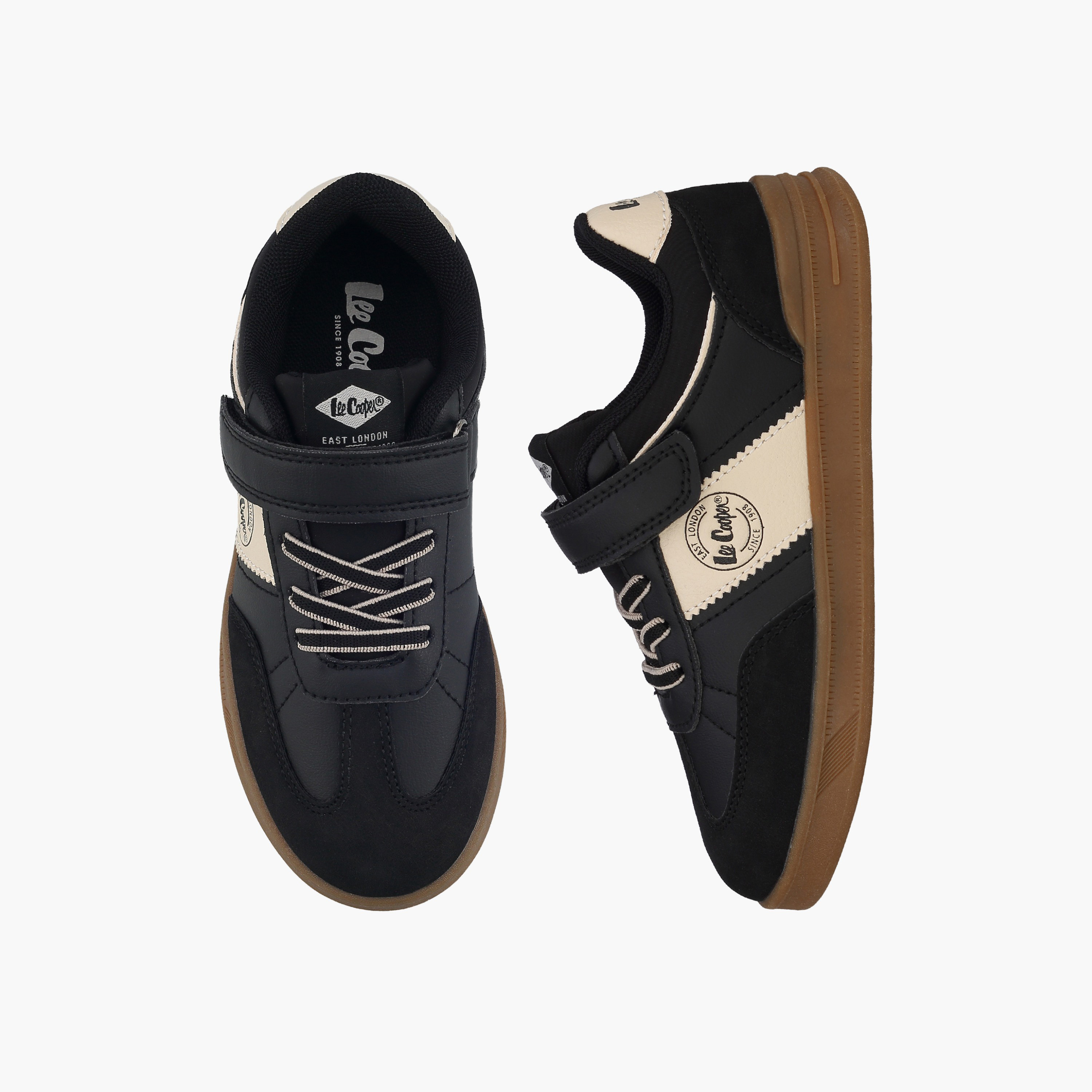 Lee Cooper Boys Hook & Loop Ankle Sneakers-boys-shoes-sneakers-image-1