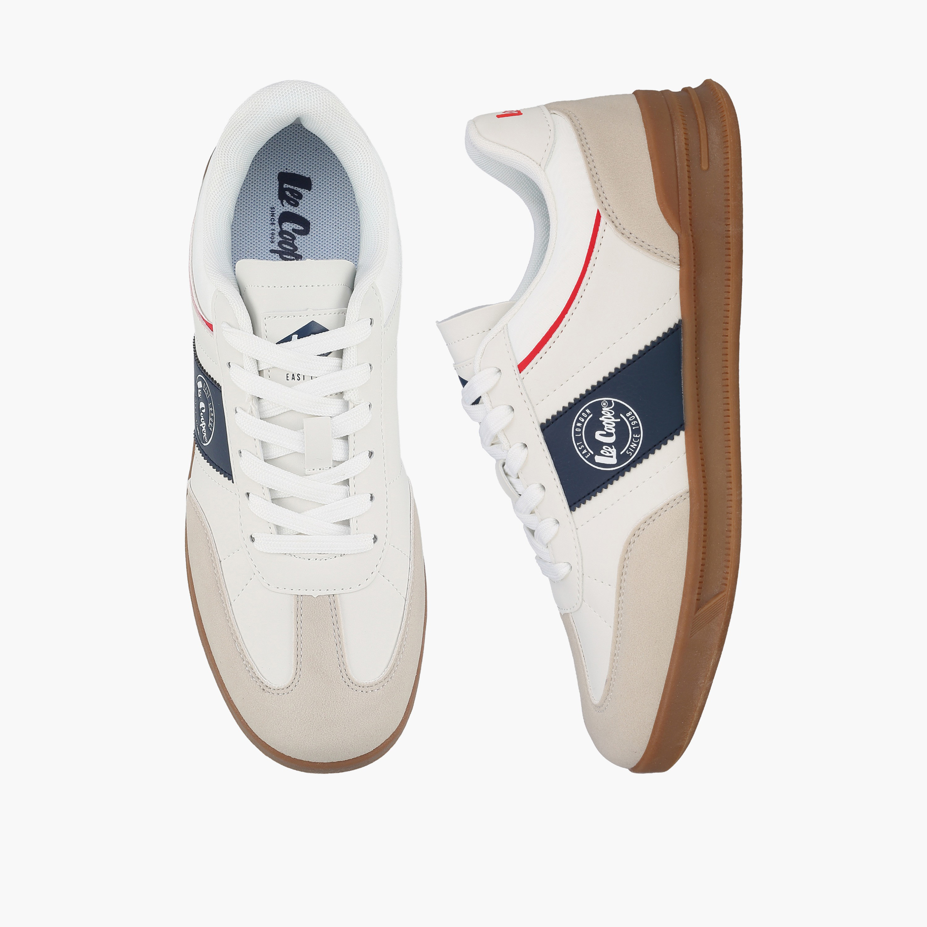 Lee Cooper Men Lace-Up Ankle Sneakers-men-shoes-sneakers-image-1