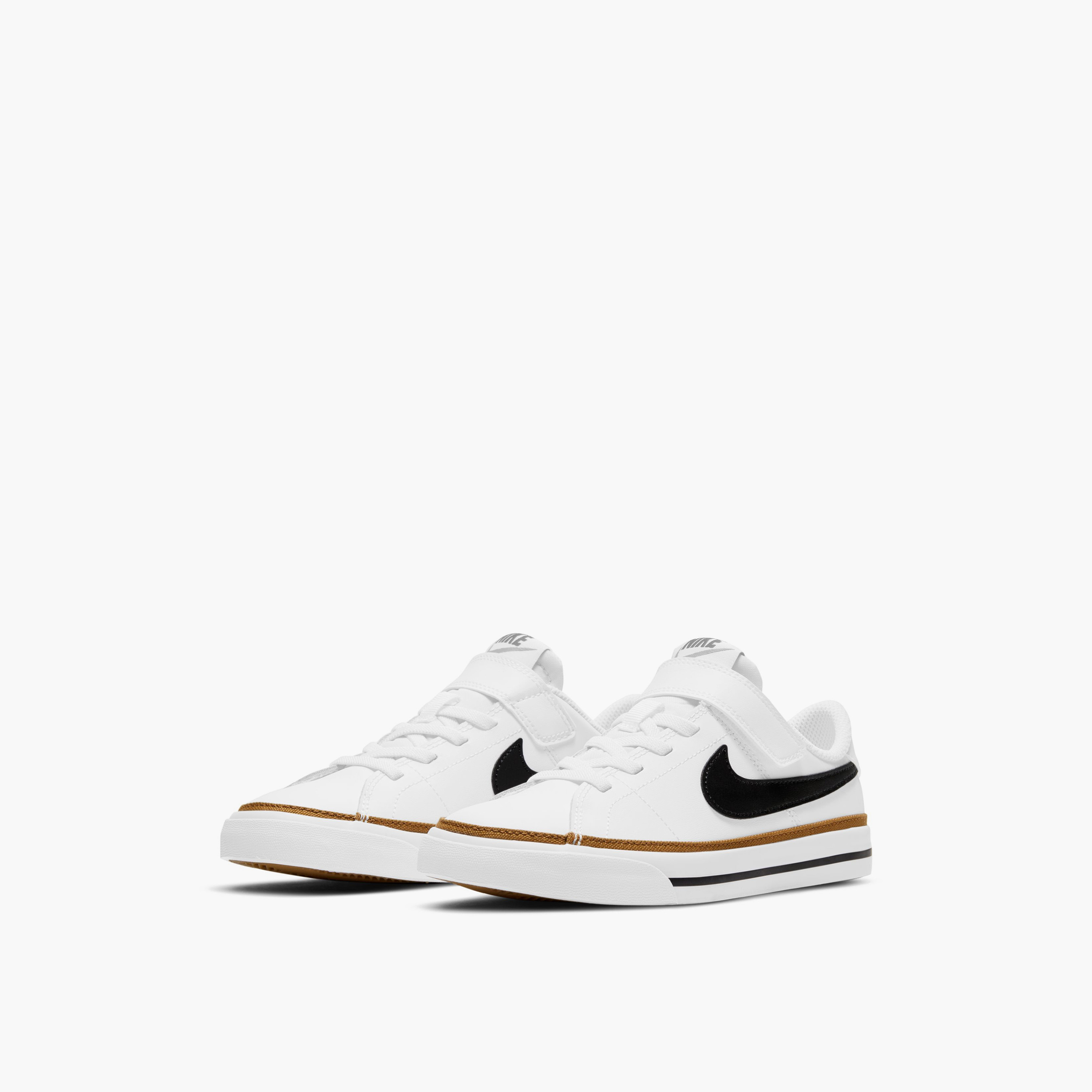 Nike Boys' COURT LEGACY BPV Sneakers with Hook and Loop Closure - DA5381-102-boys-shoes-sneakers-image-3