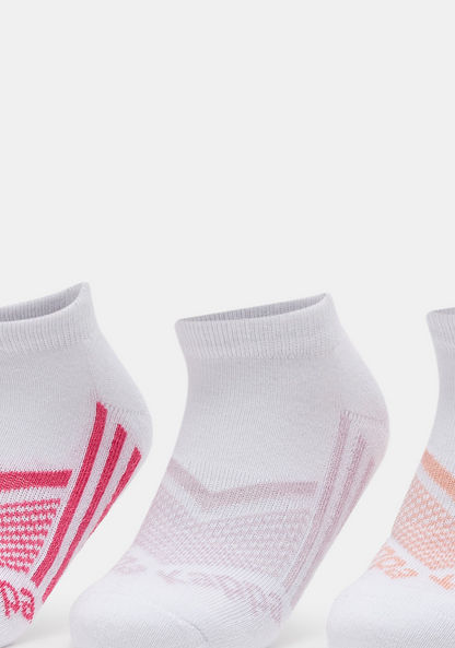 Kappa Printed Ankle Length Socks - Set of 3-Girl%27s Socks and Tights-image-1