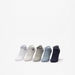 Dash Textured Ankle Length Socks - Set of 5-Boy%27s Socks-thumbnail-0