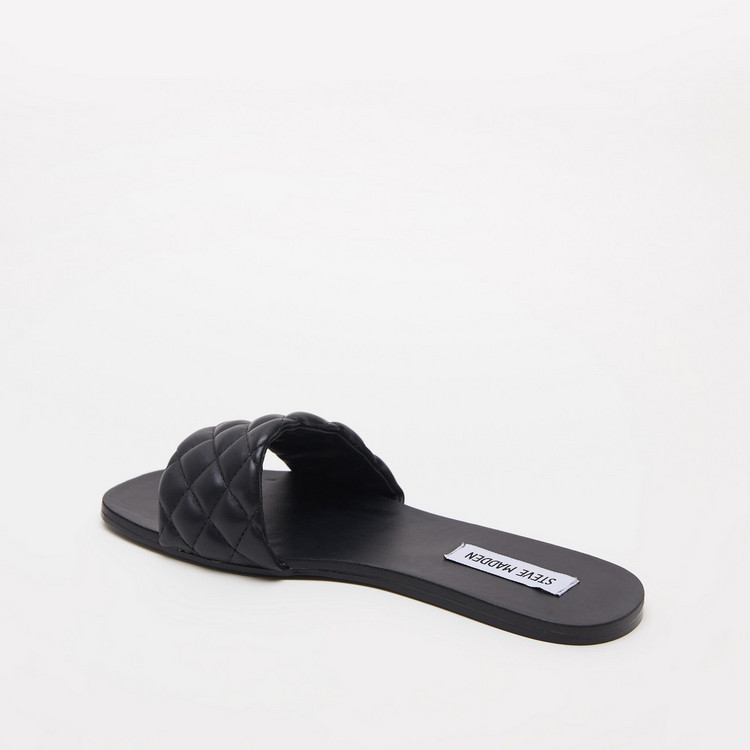 Steve Madden Women's Open Toe Slide Sandals