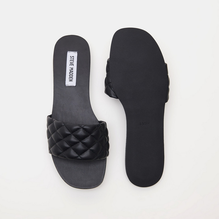 Steve Madden Women's Open Toe Slide Sandals