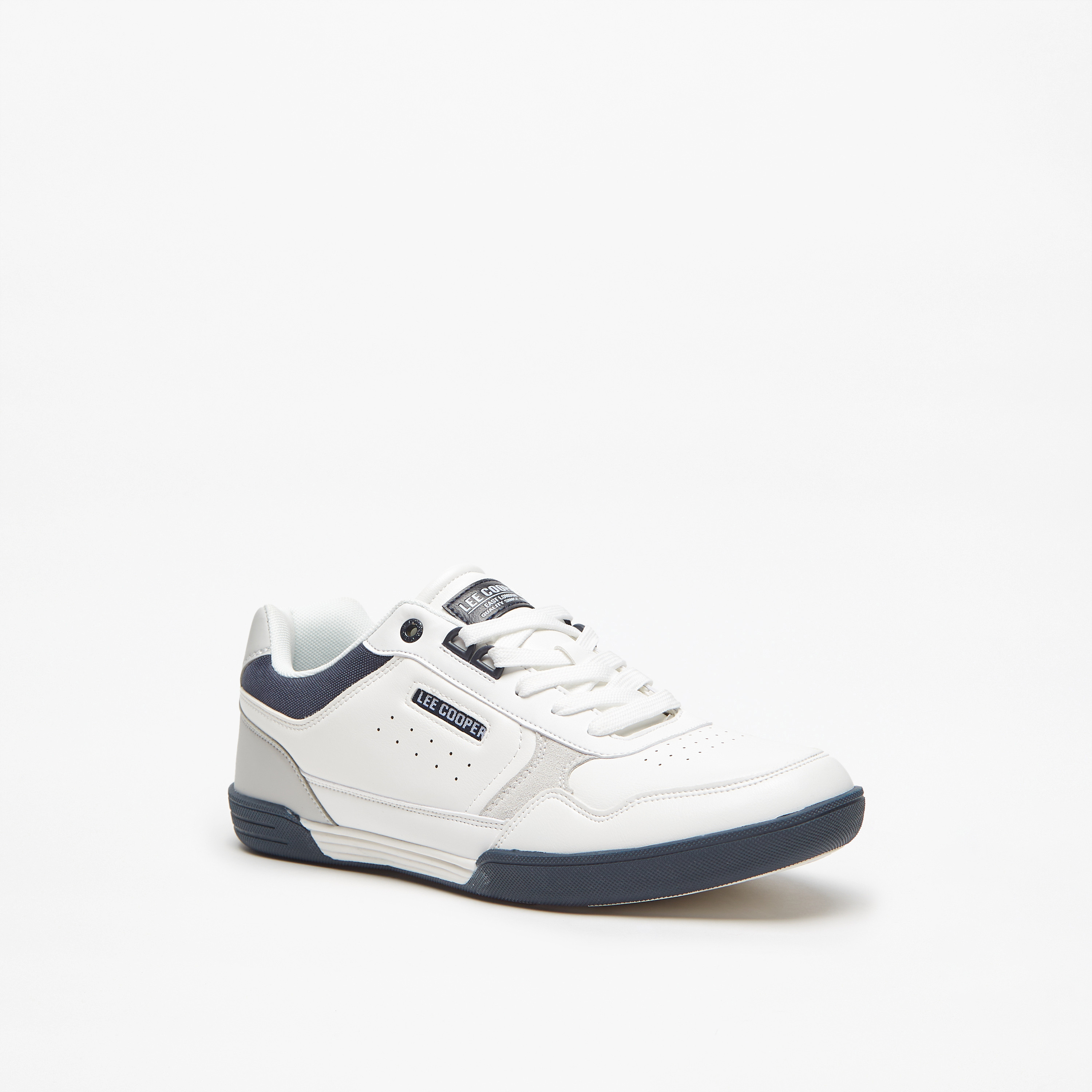 حذاء سنيكرز مثقّب برباط إغلاق للرجال من لي كوبر-men-shoes-sneakers-image-6