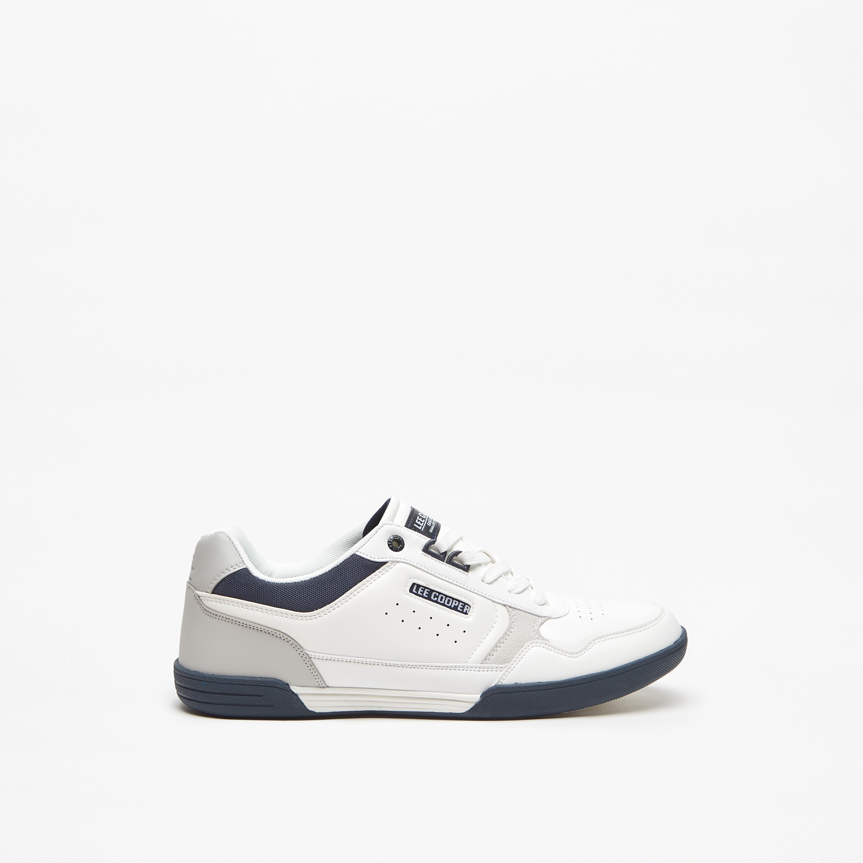 حذاء سنيكرز مثقّب برباط إغلاق للرجال من لي كوبر-men-shoes-sneakers-image-8