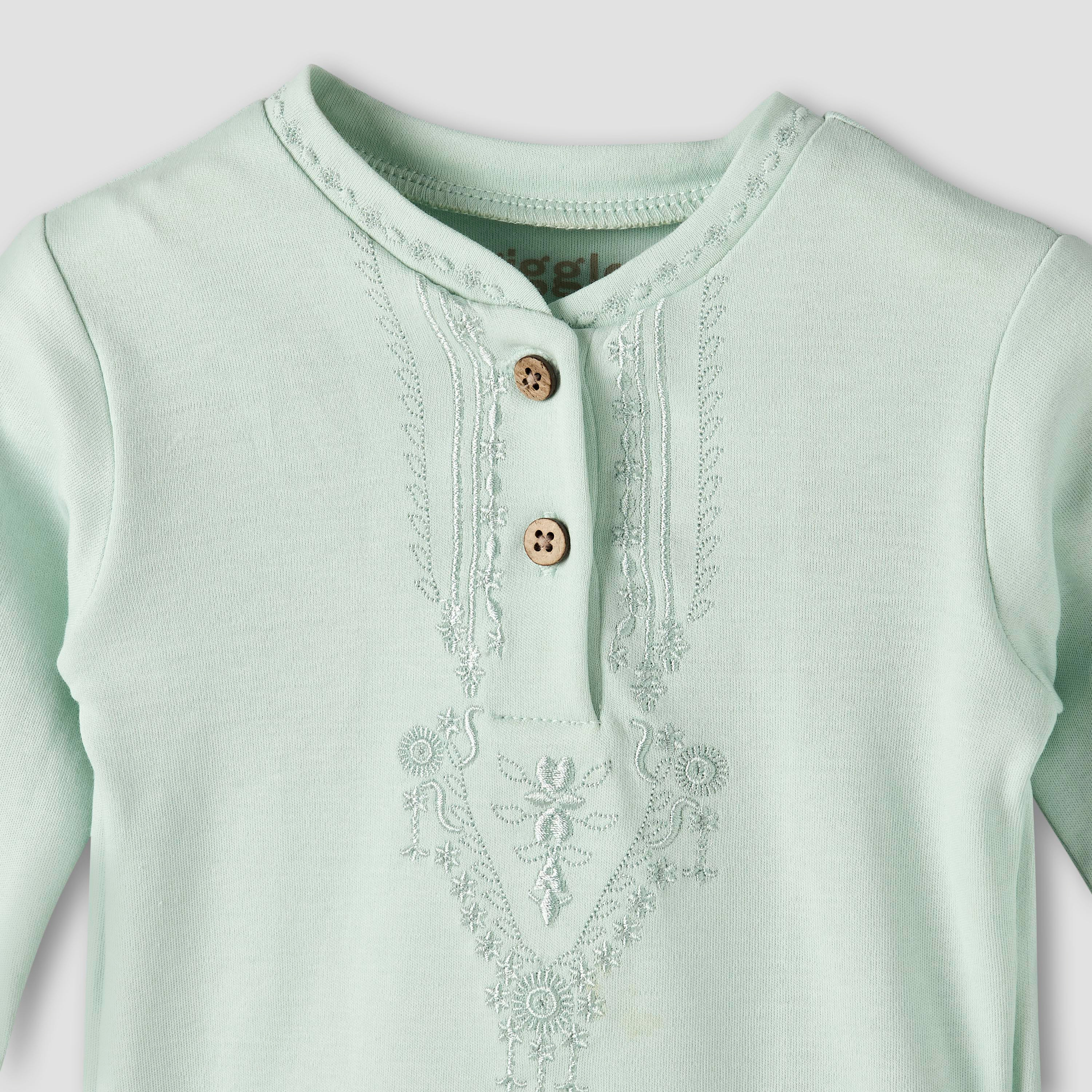 Giggles Cotton Henley Neck Long Sleeve Pyjama Set with Embroidery-baby-boys-clothing-nightwear-pyjamasets-image-7