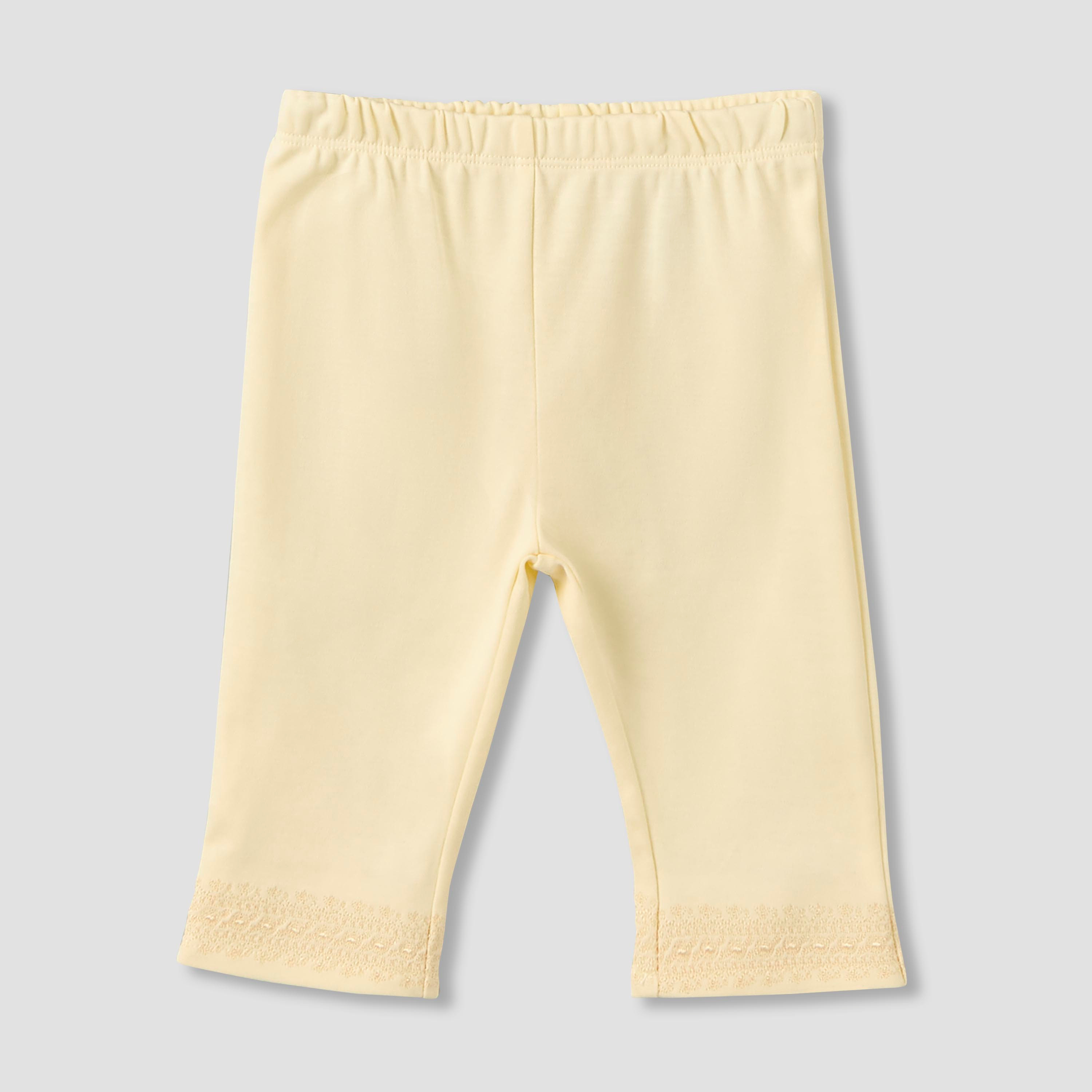 طقم بيجاما قطن بأكمام طويلة بياقة باي كراست مع تطريز من جيجلز-baby-girls-clothing-nightwear-pyjamasets-image-9