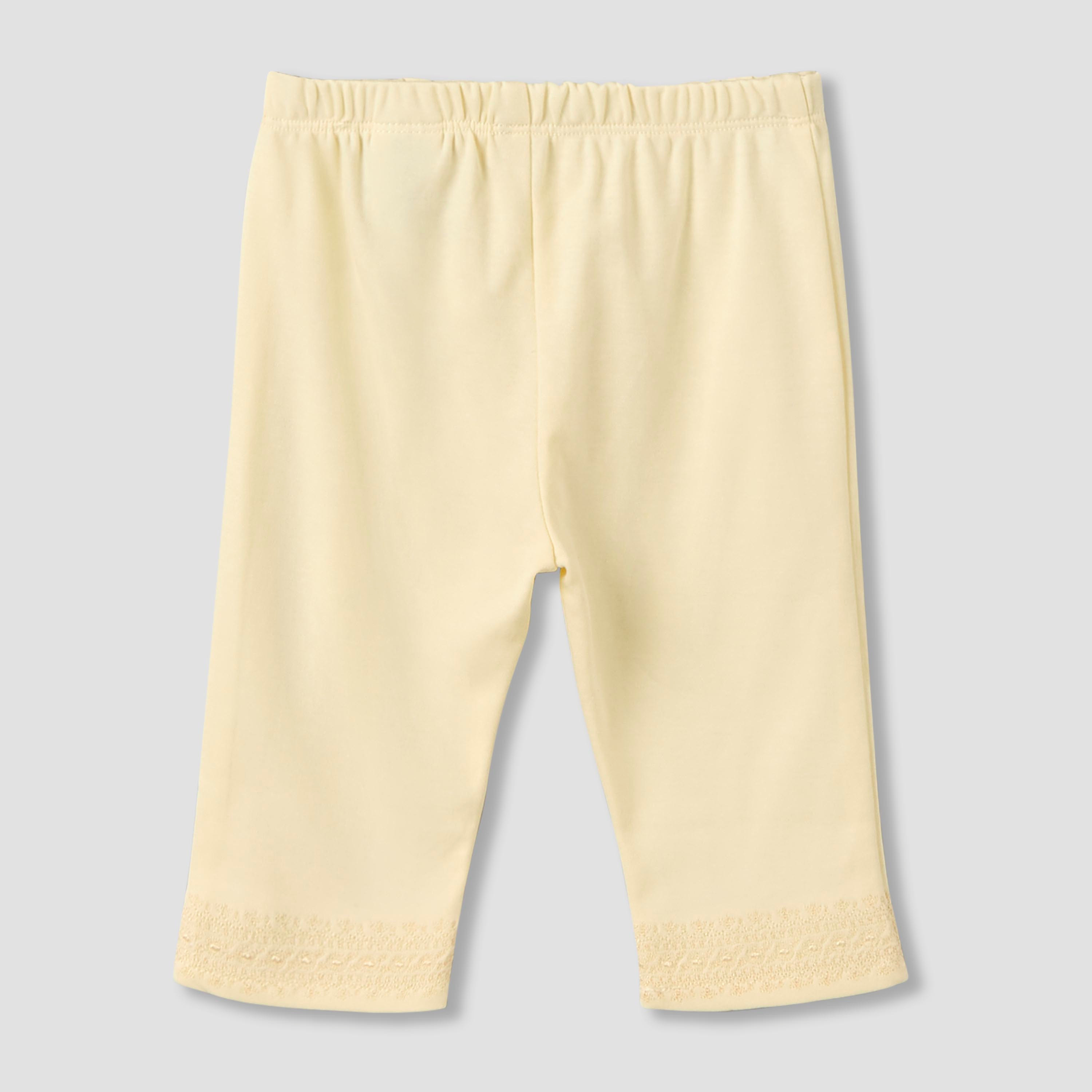 طقم بيجاما قطن بأكمام طويلة بياقة باي كراست مع تطريز من جيجلز-baby-girls-clothing-nightwear-pyjamasets-image-7