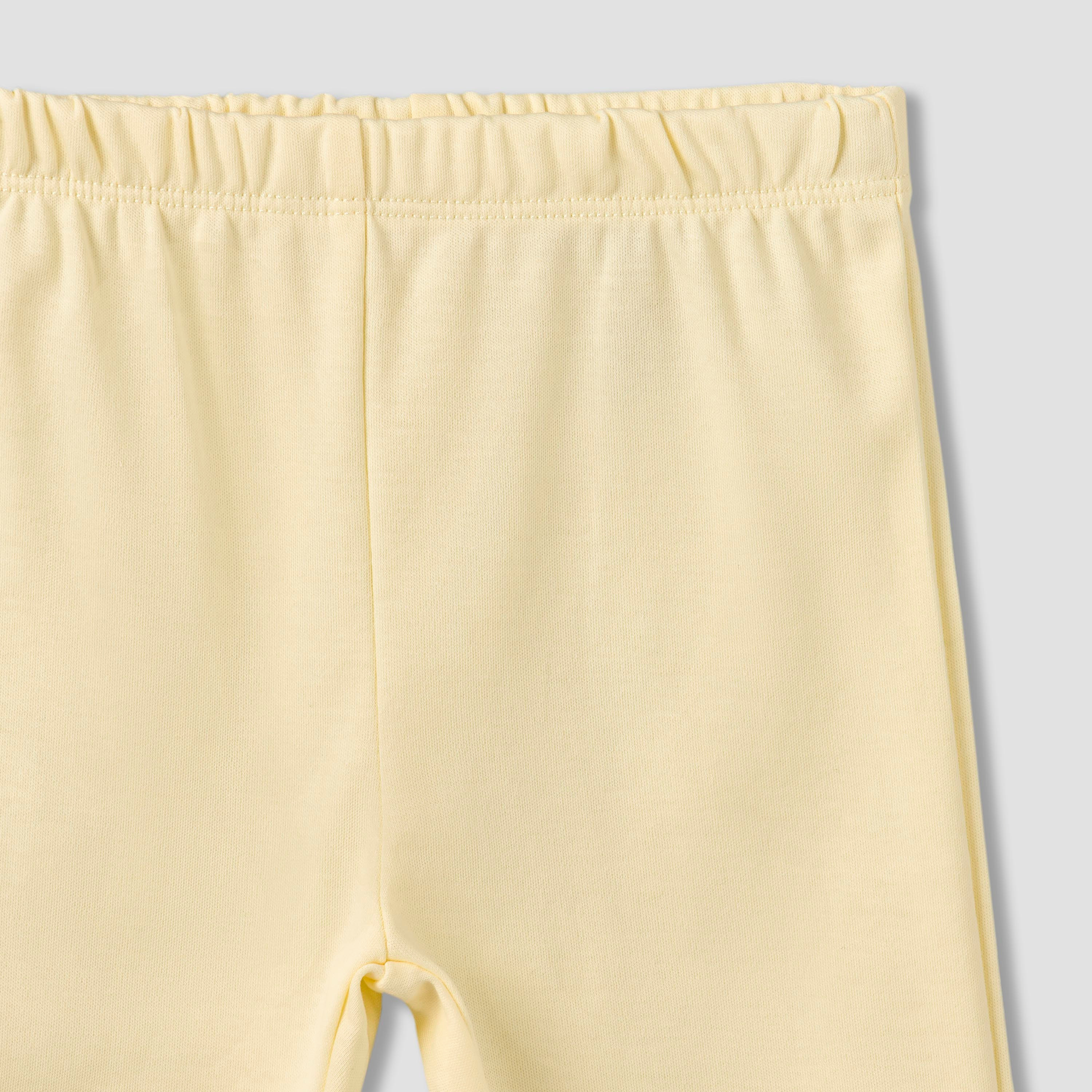 طقم بيجاما قطن بأكمام طويلة بياقة باي كراست مع تطريز من جيجلز-baby-girls-clothing-nightwear-pyjamasets-image-3