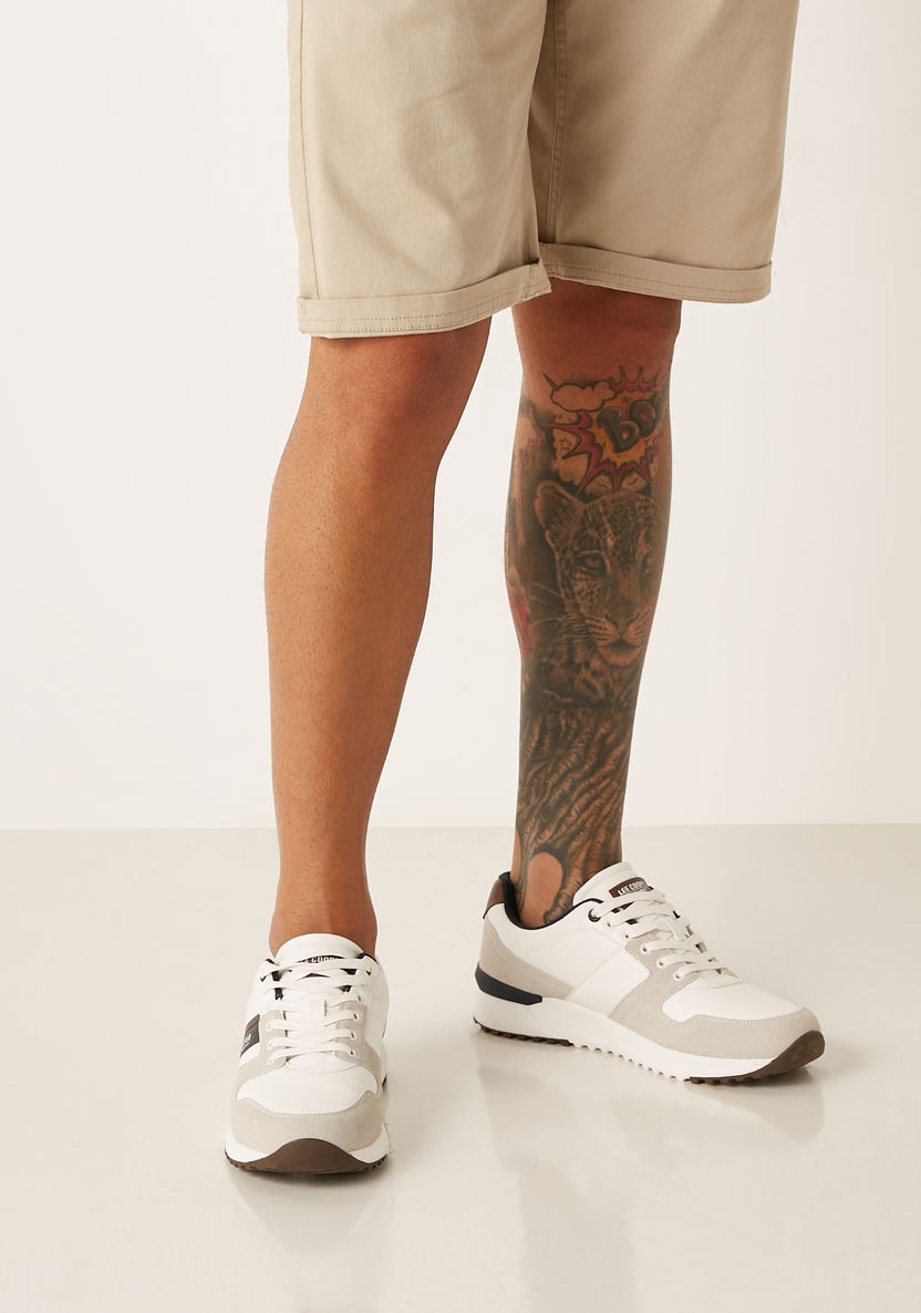 Lee Cooper Men's Lace-Up Sneakers-Men%27s Sneakers-image-1