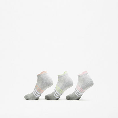 Kappa Printed Ankle Length Socks - Set of 3-Women%27s Socks-image-2