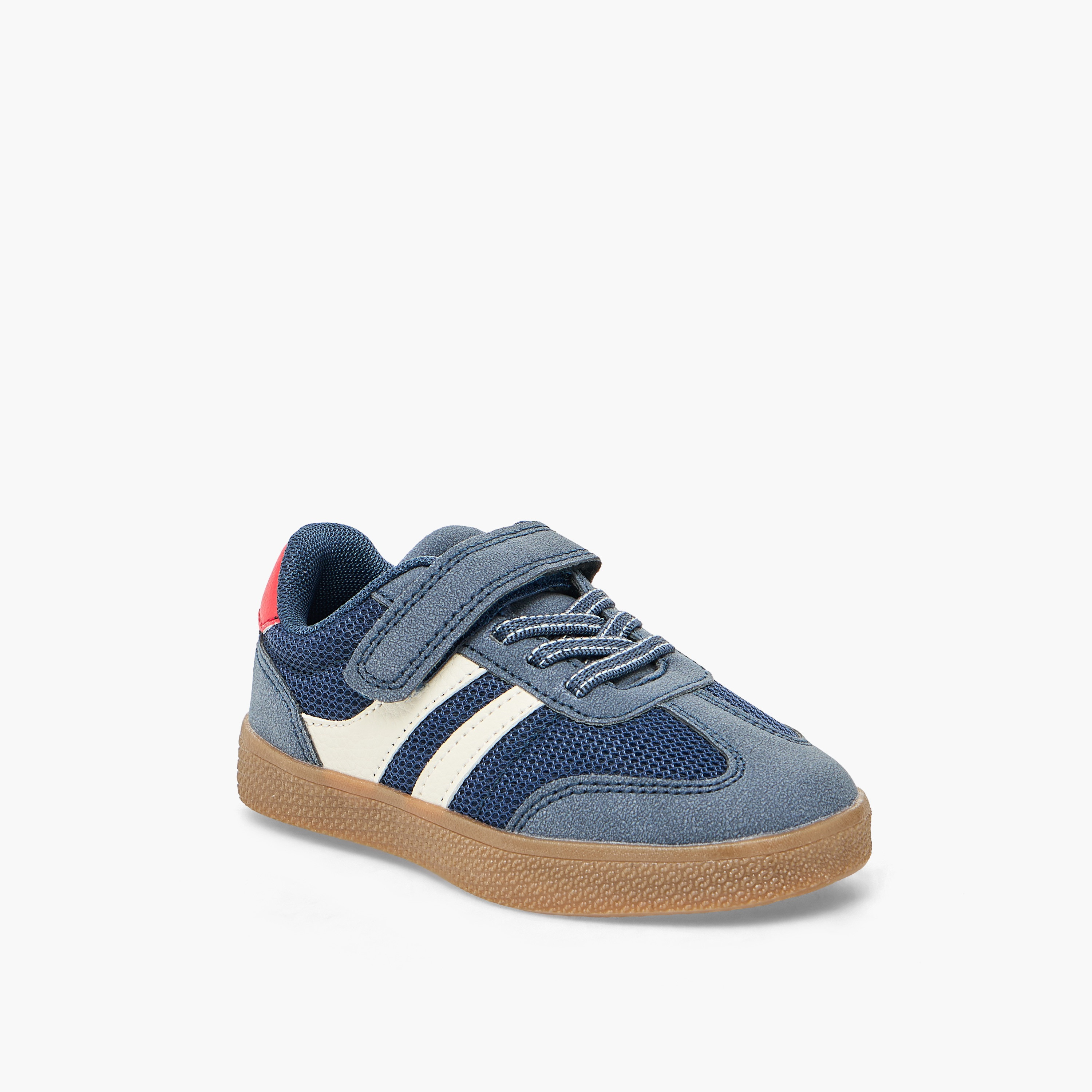 حذاء سنيكرز بشريط لاصق للأولاد من جونيورز-boys-shoes-sneakers-image-2