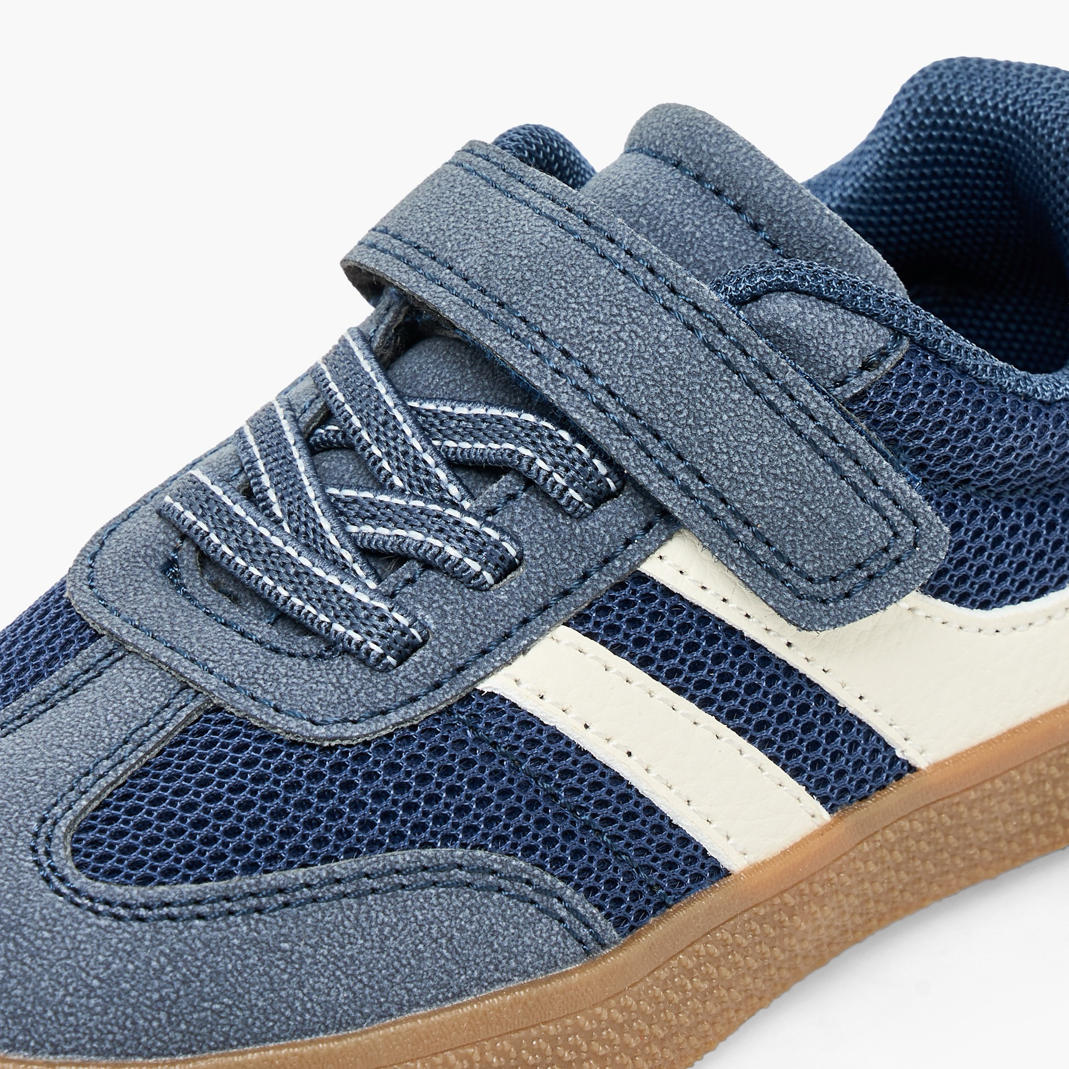 حذاء سنيكرز بشريط لاصق للأولاد من جونيورز-boys-shoes-sneakers-image-7