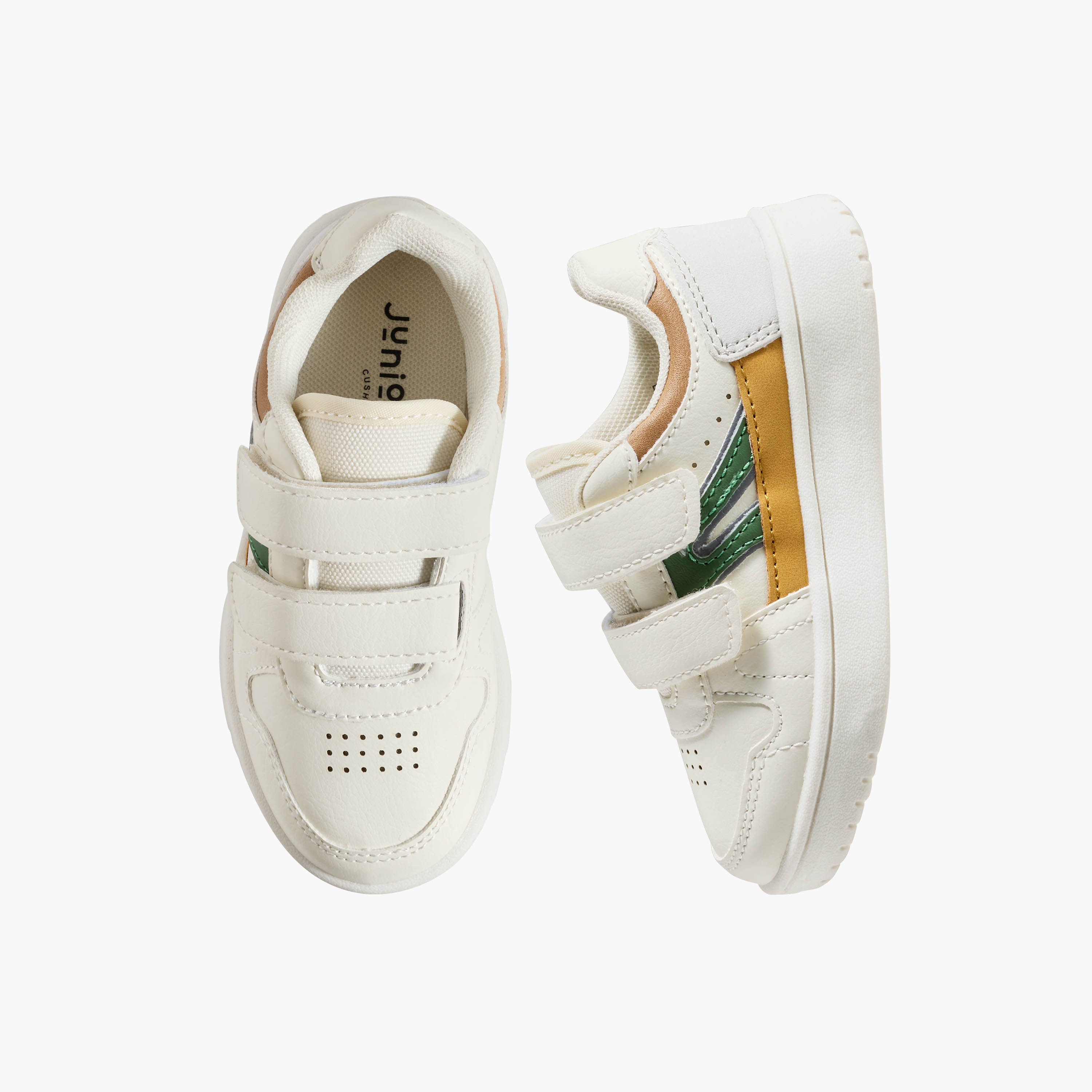 حذاء سنيكرز بشريط إغلاق لاصق للأولاد من جونيورز-boys-shoes-sneakers-image-1