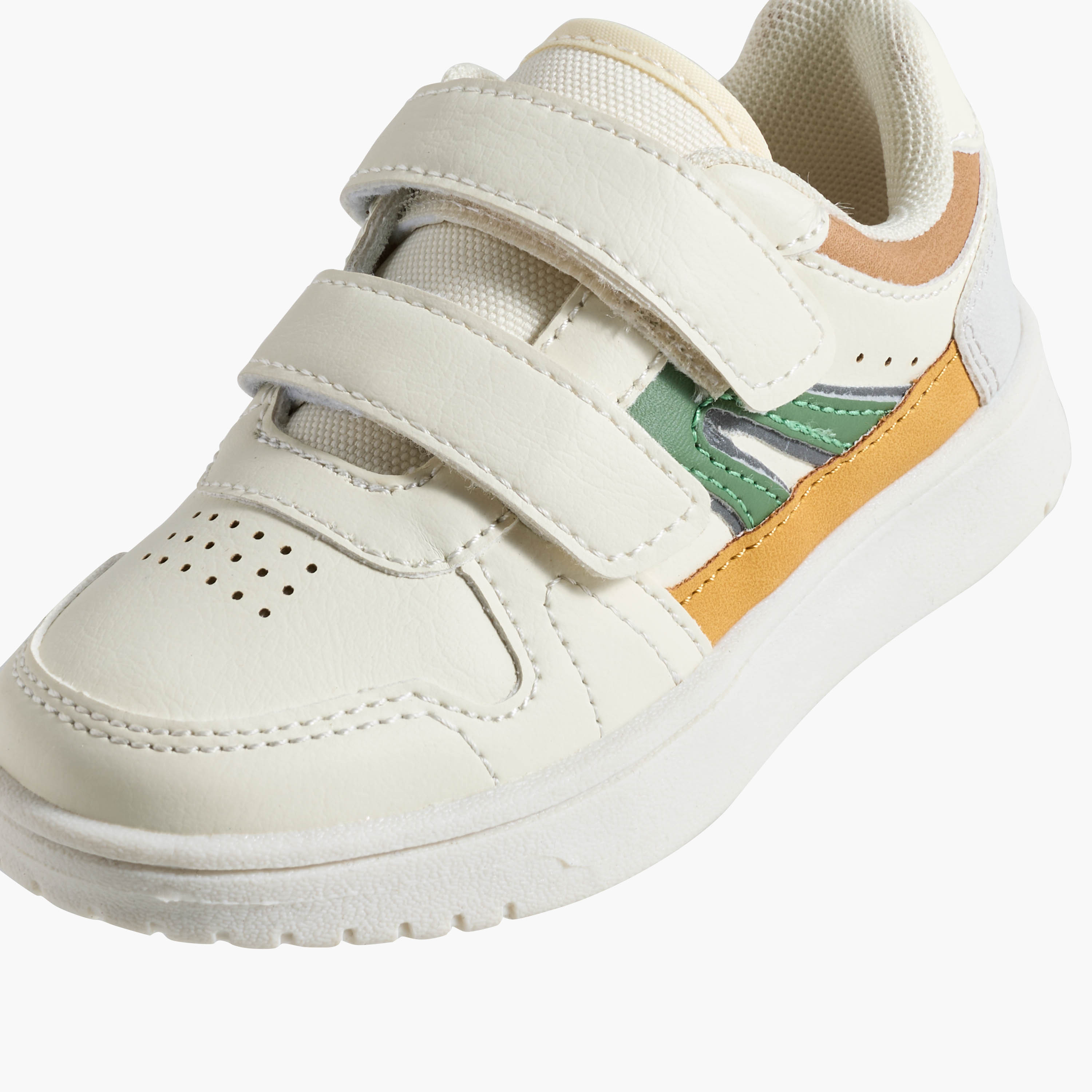 حذاء سنيكرز بشريط إغلاق لاصق للأولاد من جونيورز-boys-shoes-sneakers-image-5