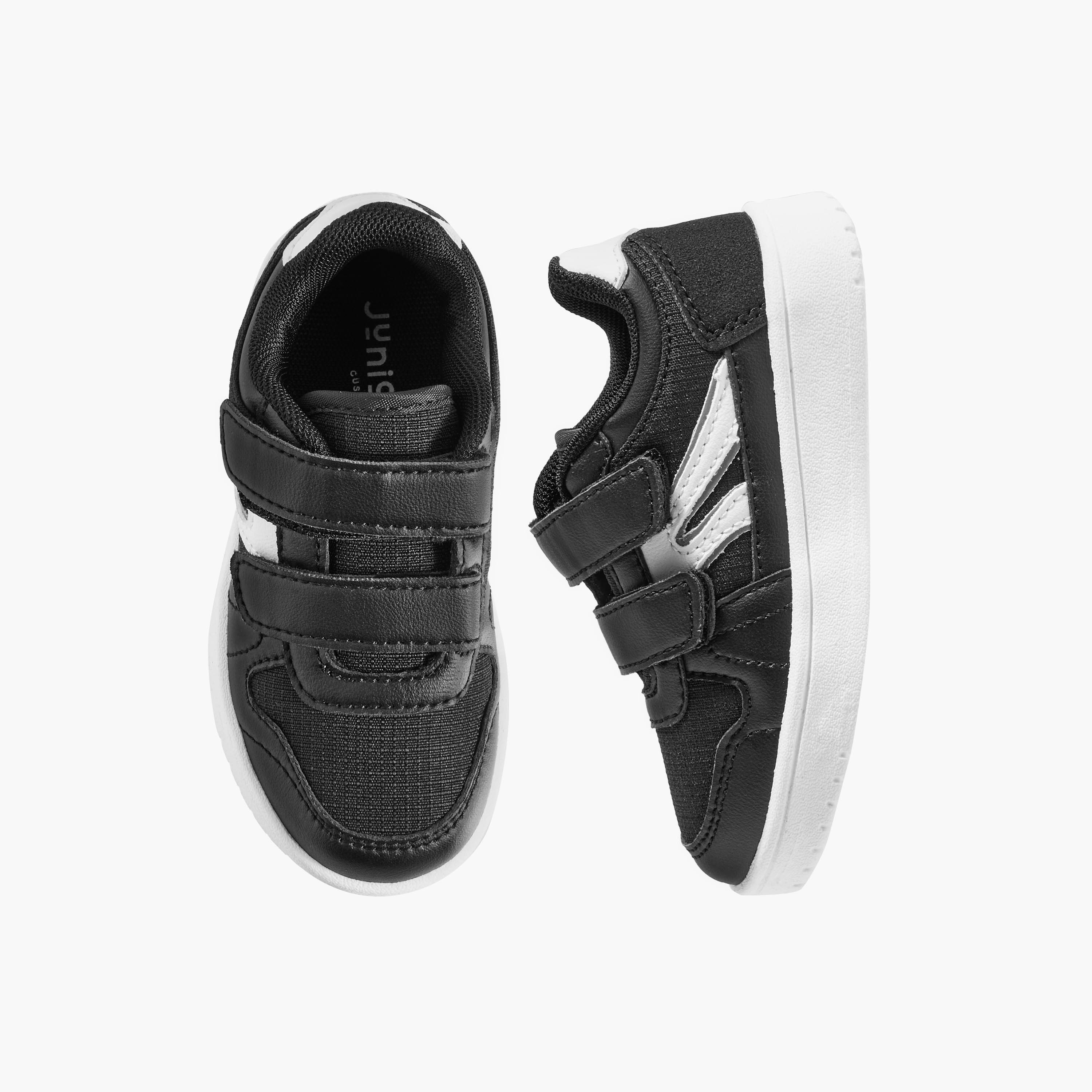 حذاء سنيكرز بشريط إغلاق لاصق للأولاد من جونيورز-boys-shoes-sneakers-image-1