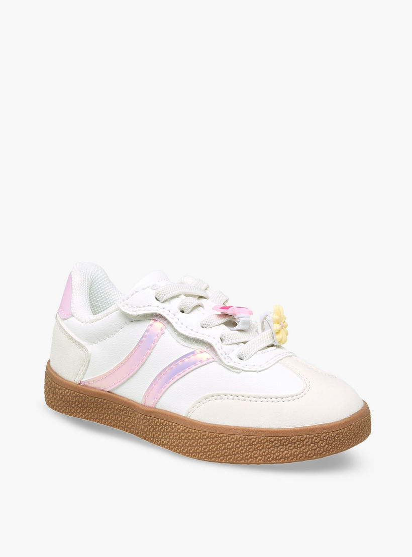 حذاء سنيكرز طول الكاحل برباط للبنات من جونيورز-girls-shoes-sneakers-image-2