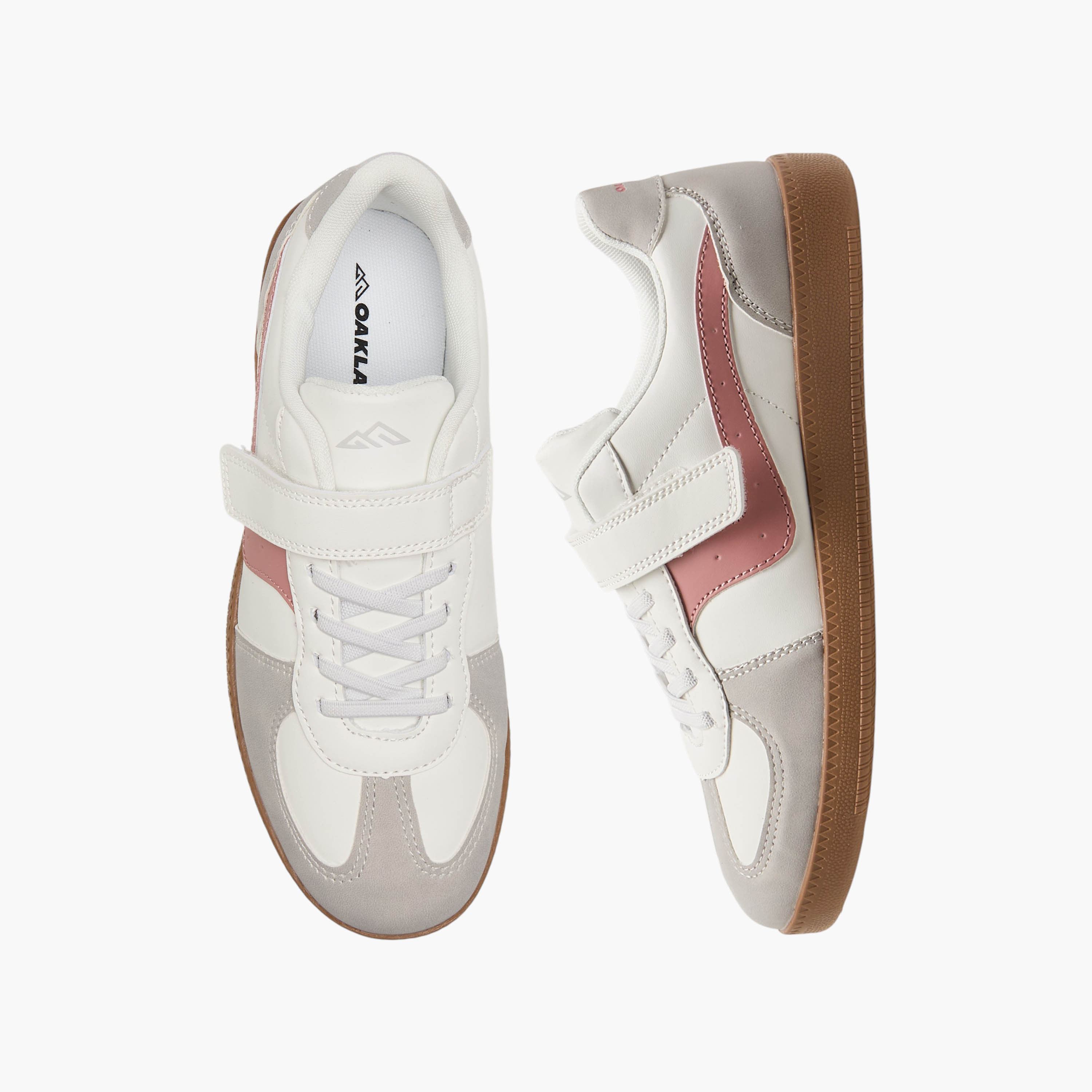 Oaklan by Shoexpress Girls Hook & Loop Sports Shoes-girls-shoes-sports-image-1