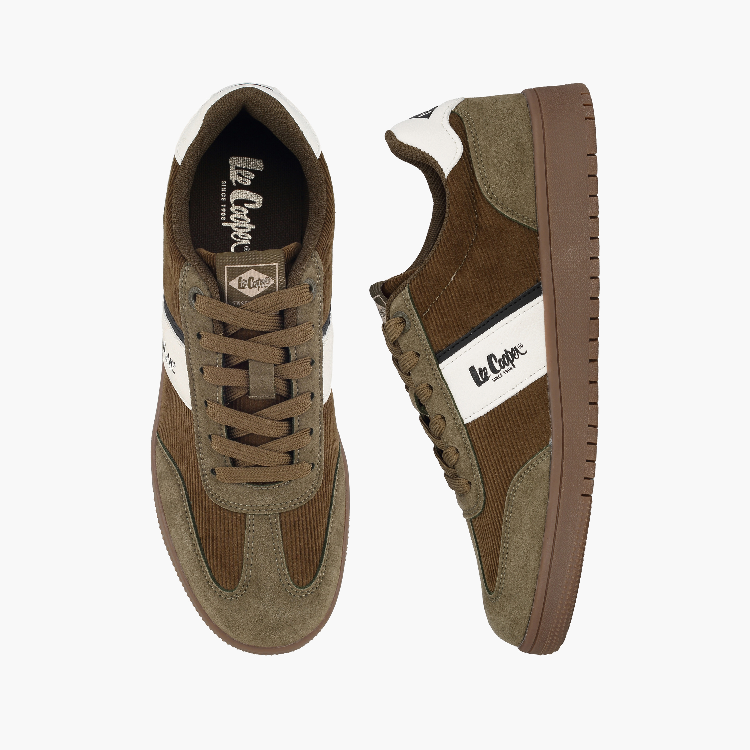 Lee Cooper Men Lace-Up Ankle Sneakers-men-shoes-sneakers-image-1