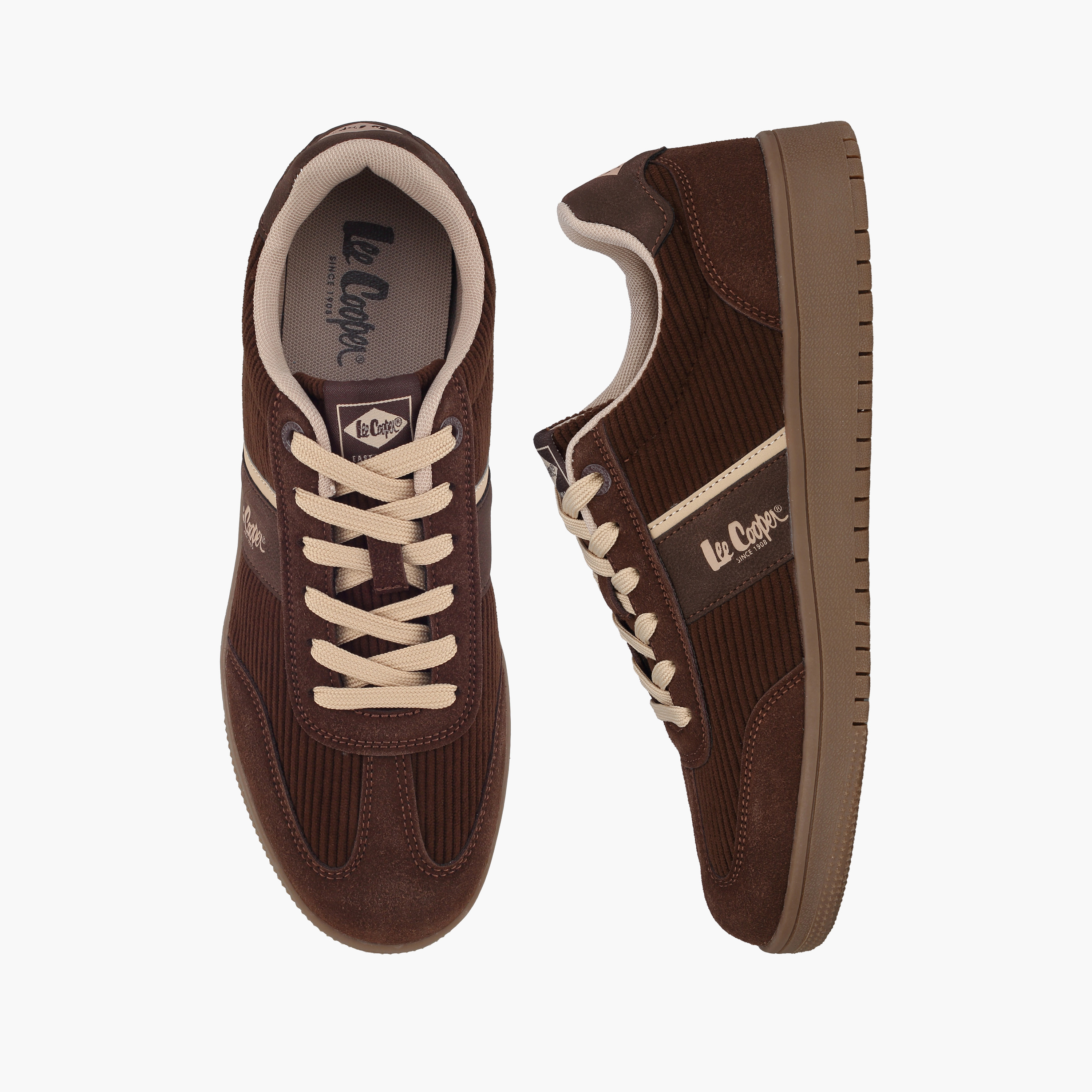 Lee Cooper Men Lace-Up Ankle Sneakers-men-shoes-sneakers-image-1