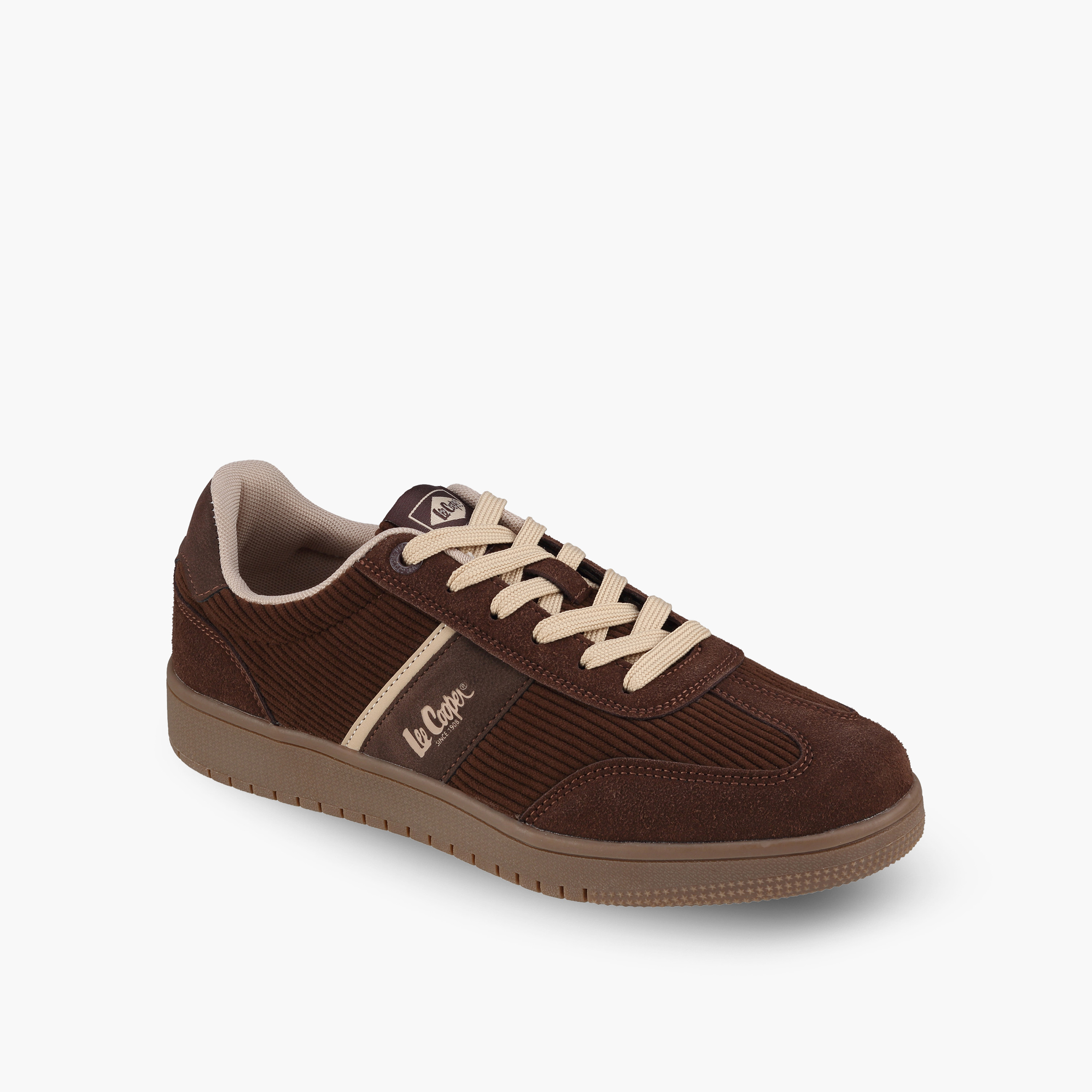 Lee Cooper Men Lace-Up Ankle Sneakers-men-shoes-sneakers-image-2