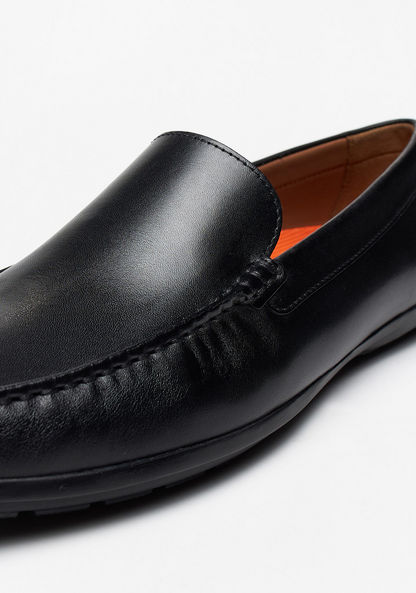 Le Confort Solid Slip-On Loafers-Men%27s Formal Shoes-image-5