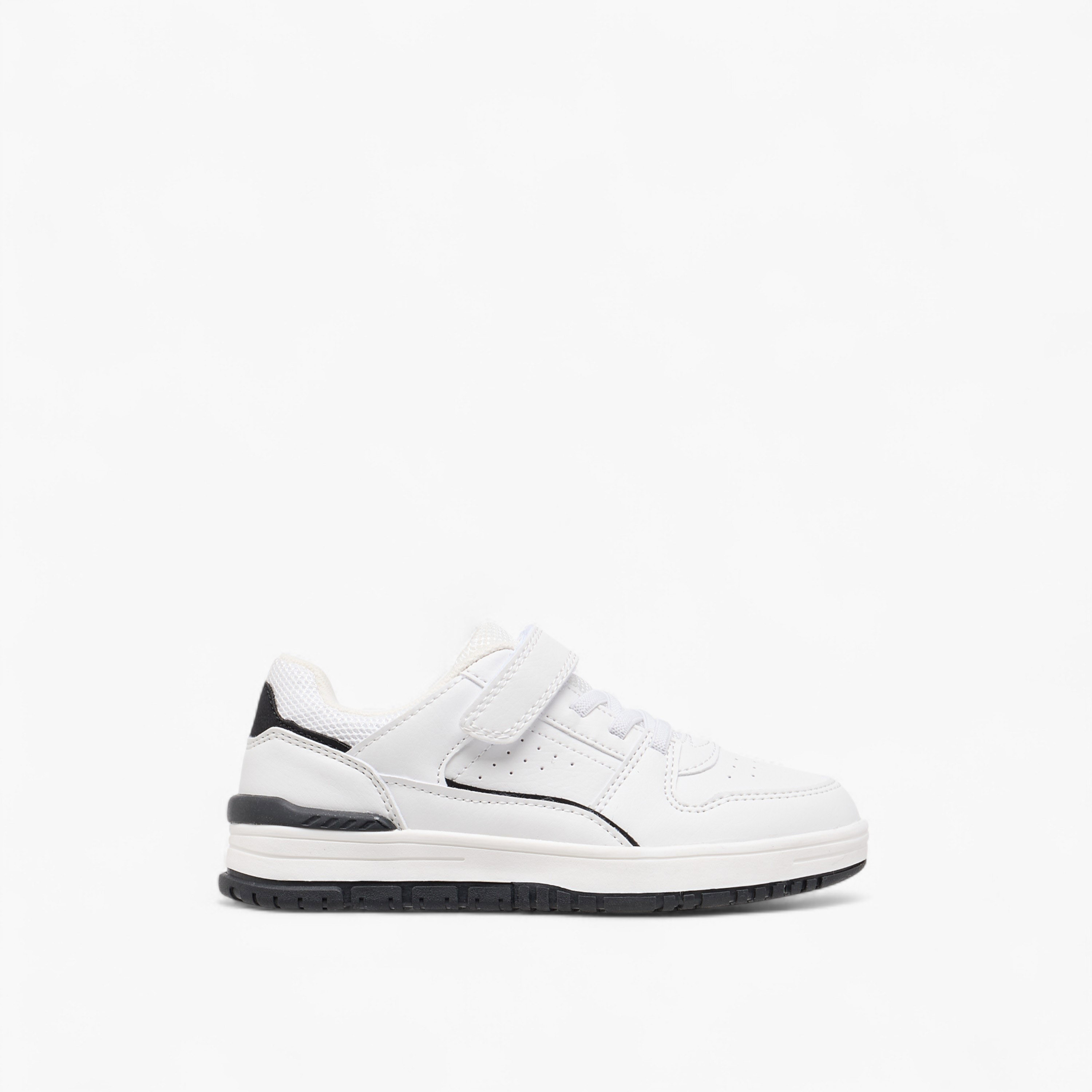 Mister Duchini Panelled Sneakers with Hook and Loop Closure-boys-shoes-sneakers-image-3