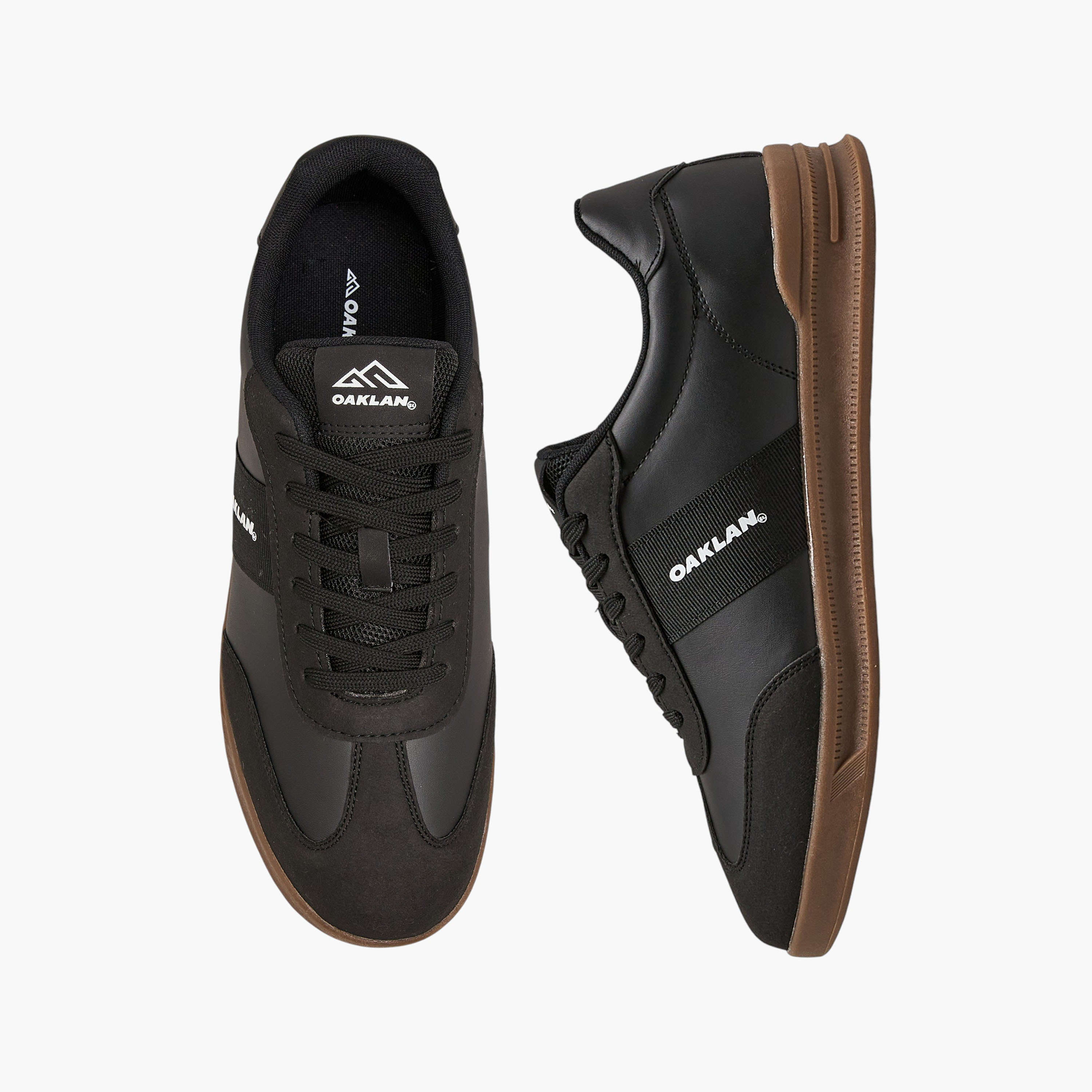 Oaklan by Shoexpress Men Lace-Up Ankle Sneakers-men-shoes-sneakers-image-1