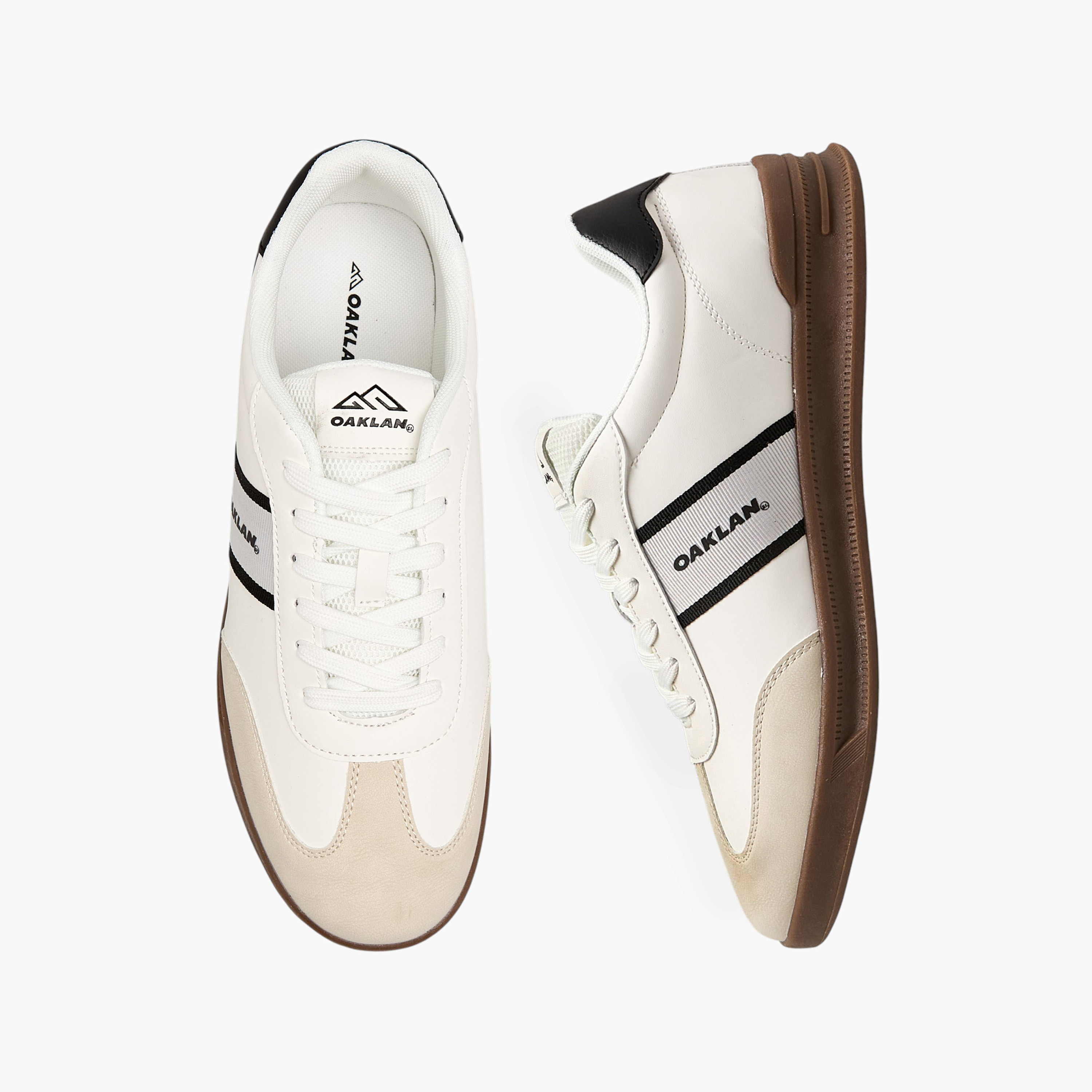 Oaklan by Shoexpress Men Lace-Up Ankle Sneakers-men-shoes-sneakers-image-1