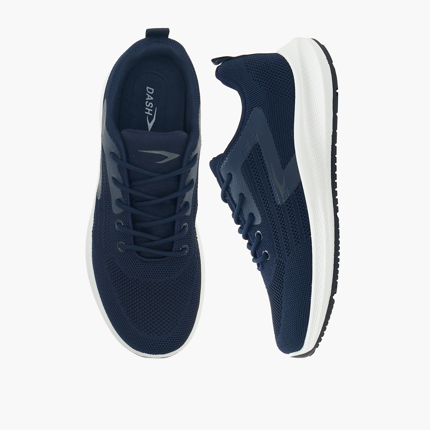 Dash Men Panelled Lace-Up Sports Shoes-men-shoes-sneakers-image-1