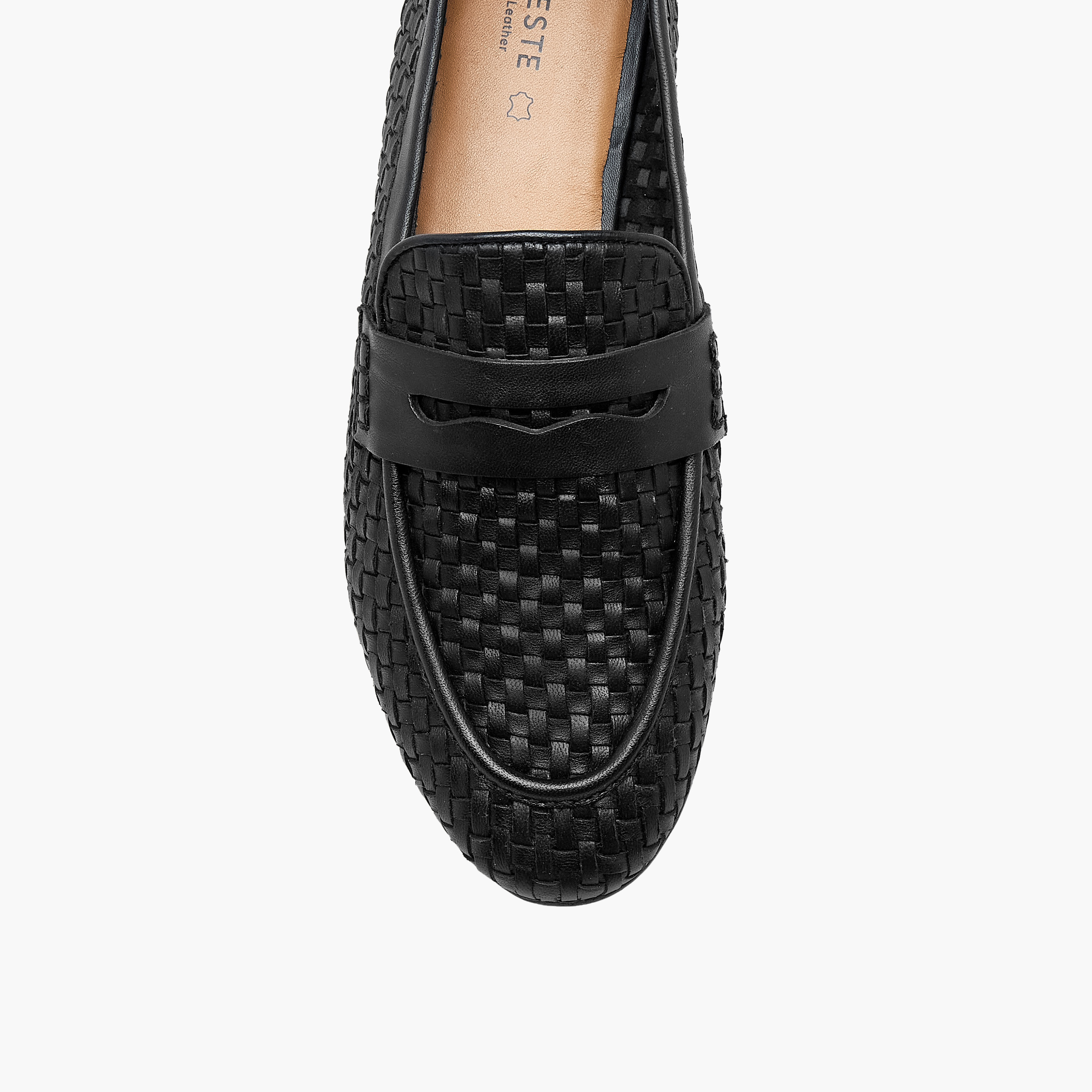 Celeste Women's Textured Slip-On Loafers-women-shoes-flats-loafers-image-4