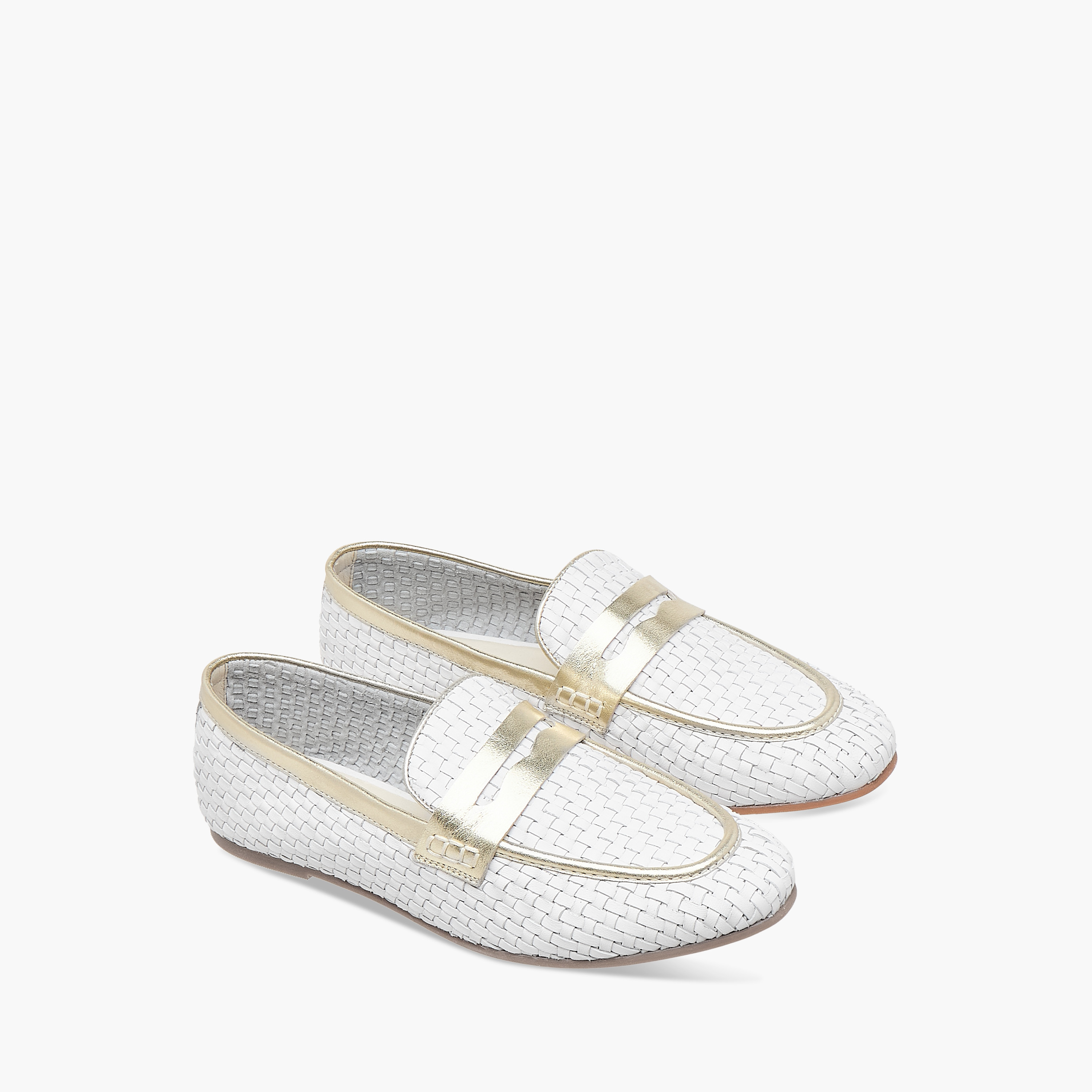 حذاء كلاسيكي سهل الارتداء وبارز الملمس للنساء من سيليست-women-shoes-flats-loafers-image-1