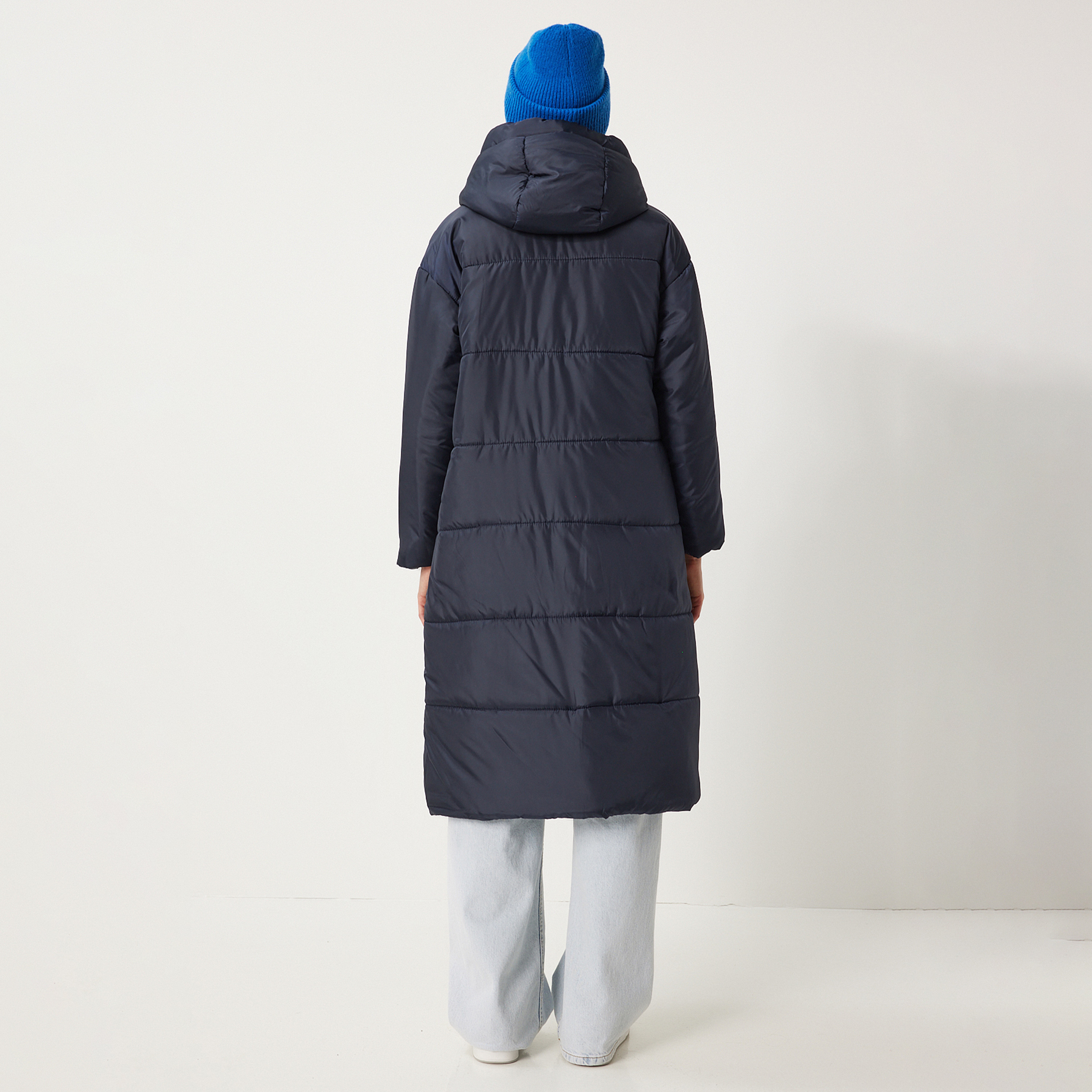 Happiness Istanbul Hooded Neck Navy Women's Puffer Jacket-women-winterwear-hoodiesandsweatshirts-hoodies-image-3