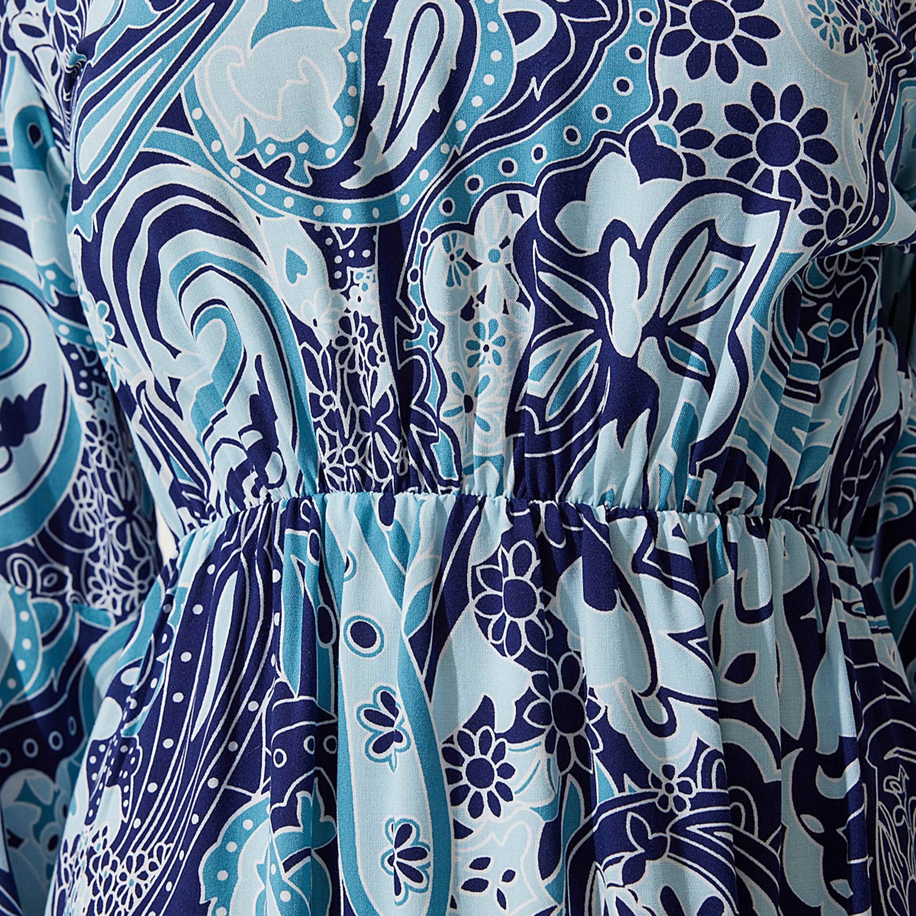 فستان ماكسي نسائي بأكمام جرس زهرية من إسطنبول من إسطنبول-women-clothing-dresses-image-6