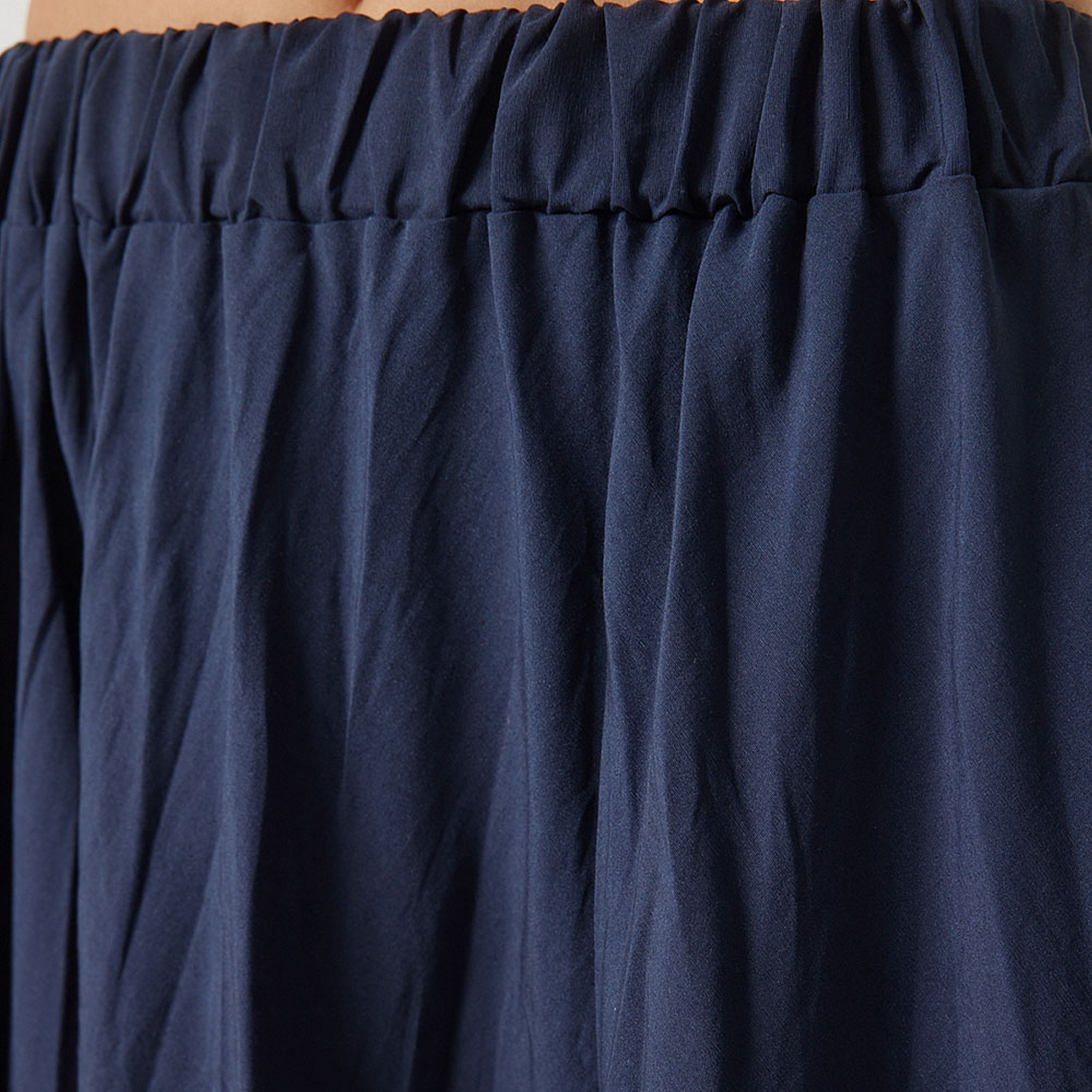 تنورة ماكسي نسائية واسعة متجعدة من سعادة إسطنبول-women-clothing-bottoms-skirts-image-12
