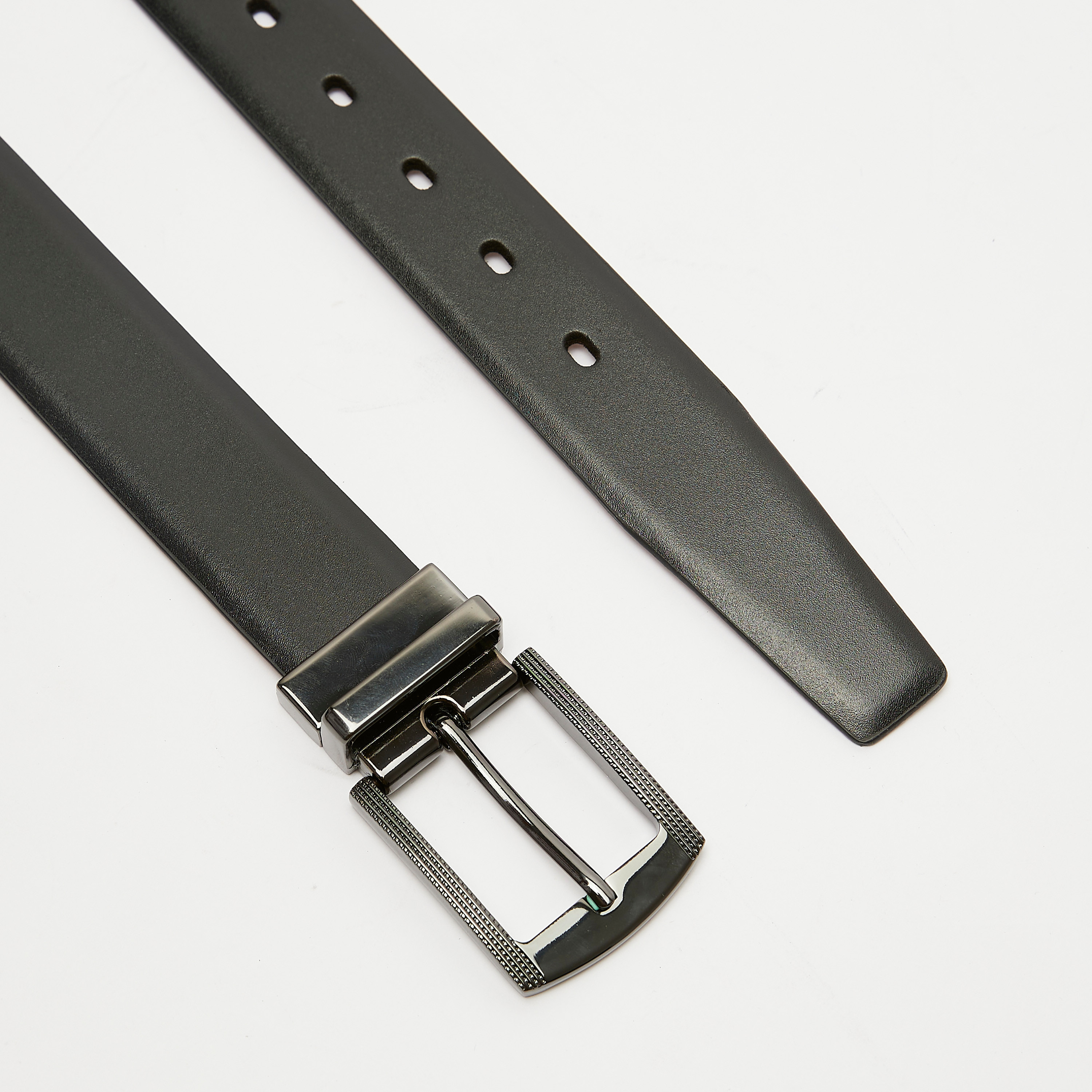 Buy Men s Duchini Solid Waist Belt with Pin Buckle Closure Online Centrepoint Bahrain