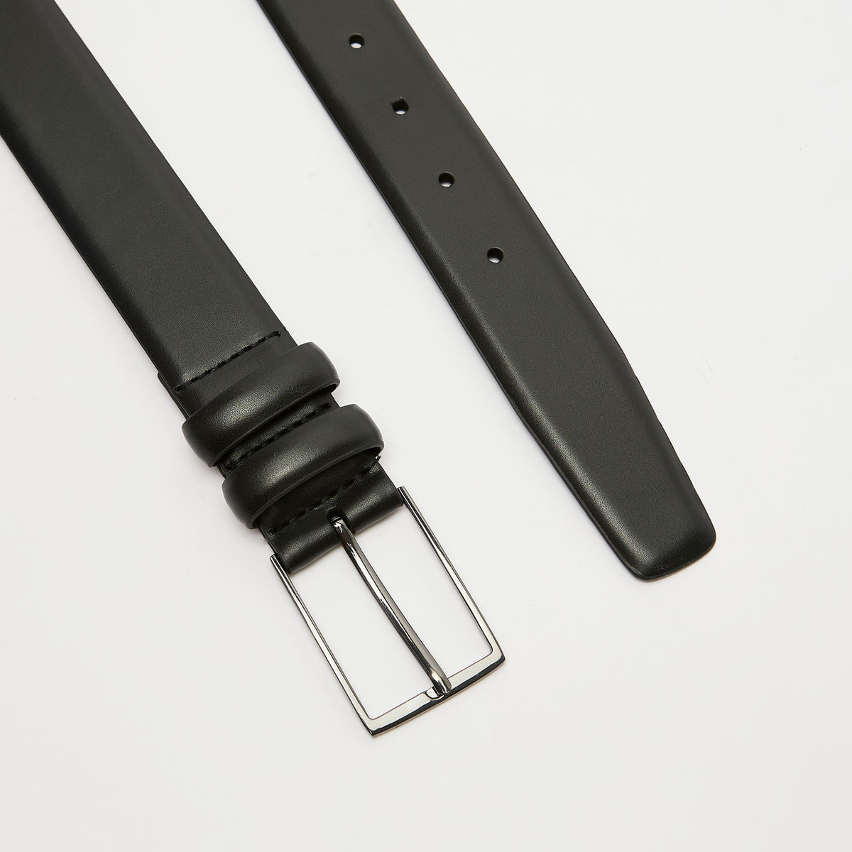 Buy Duchini Solid Waist Belt with Pin Buckle Closure | Splash UAE