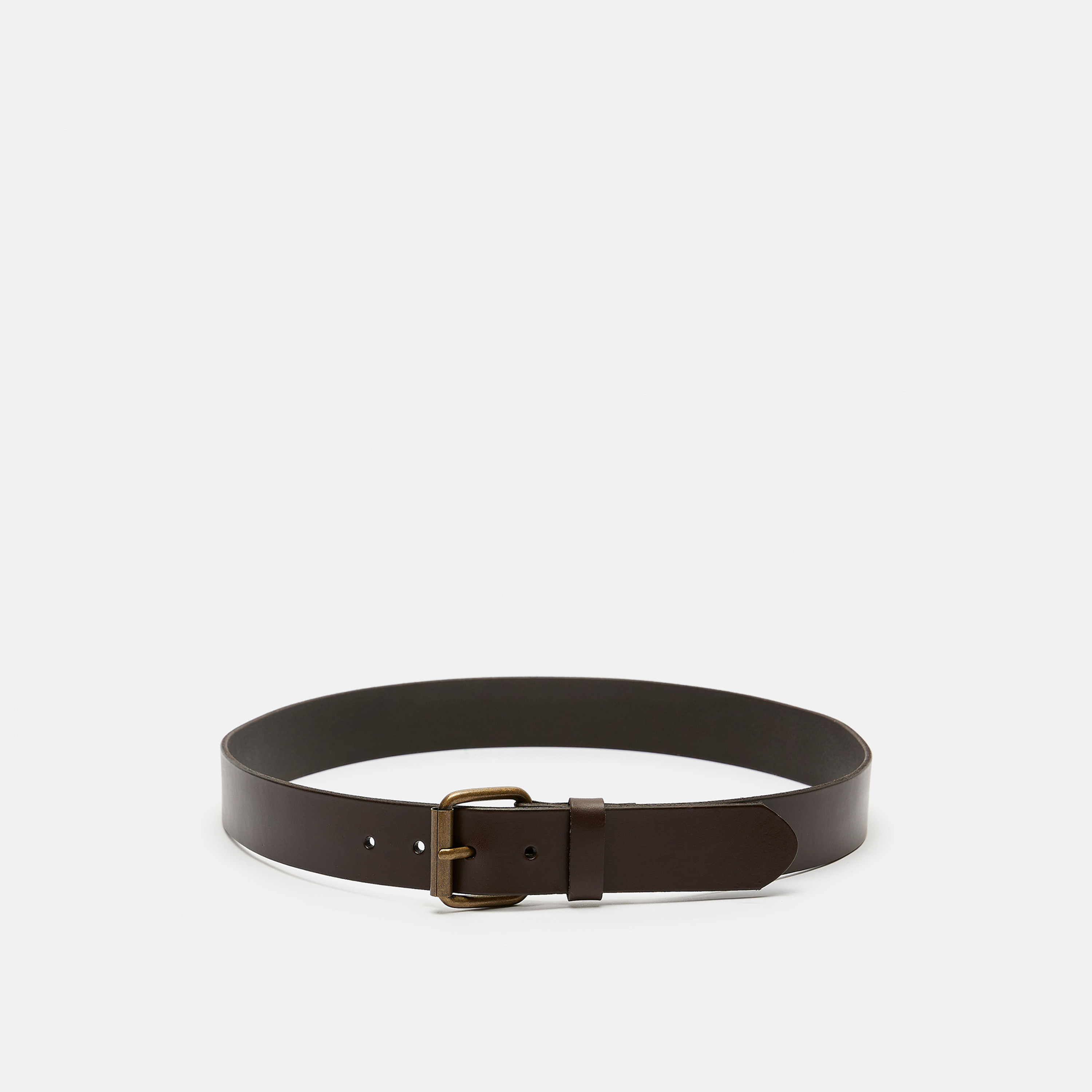 حزام سادة بإبزيم بدبّوس إغلاق من لي كوبر-men-beltsandwallets-belts-image-3