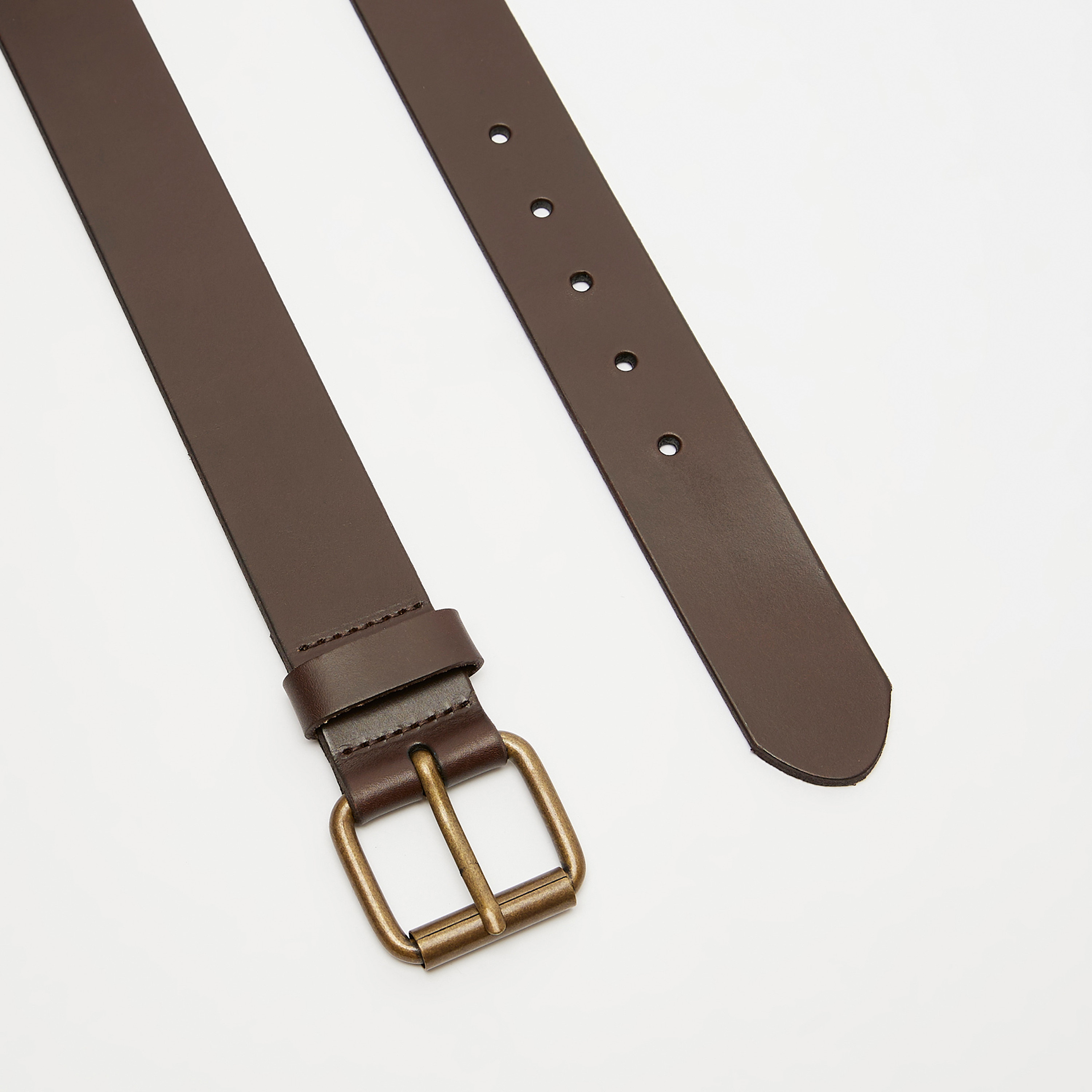 حزام سادة بإبزيم بدبّوس إغلاق من لي كوبر-men-beltsandwallets-belts-image-4