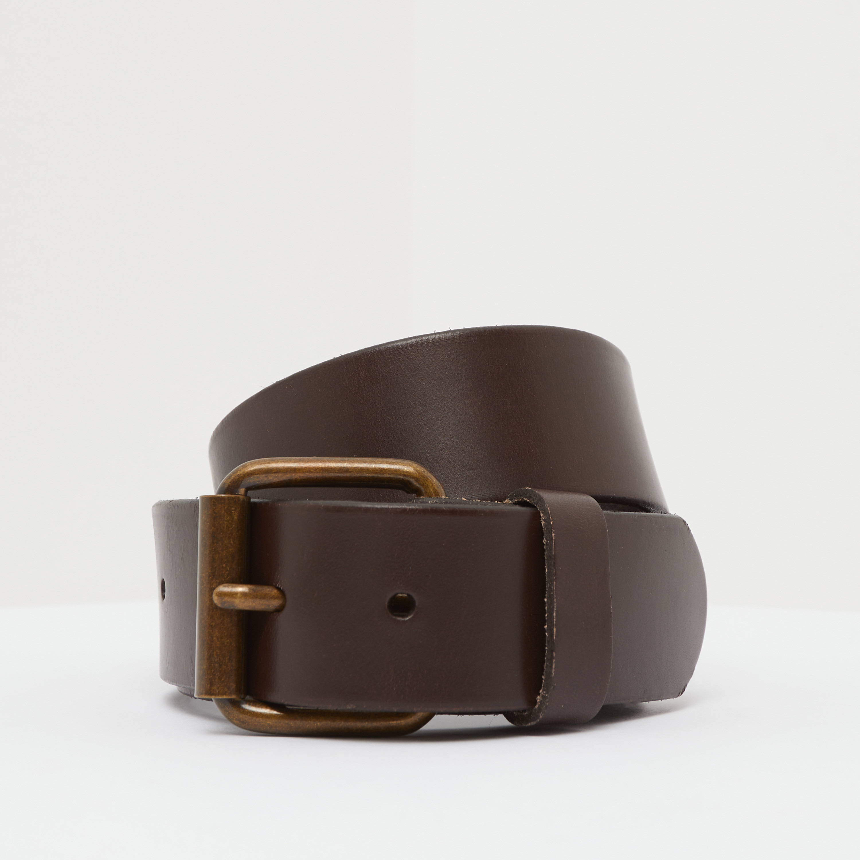 Lee Cooper Solid Belt with Pin Buckle Closure-men-beltsandwallets-belts-image-1