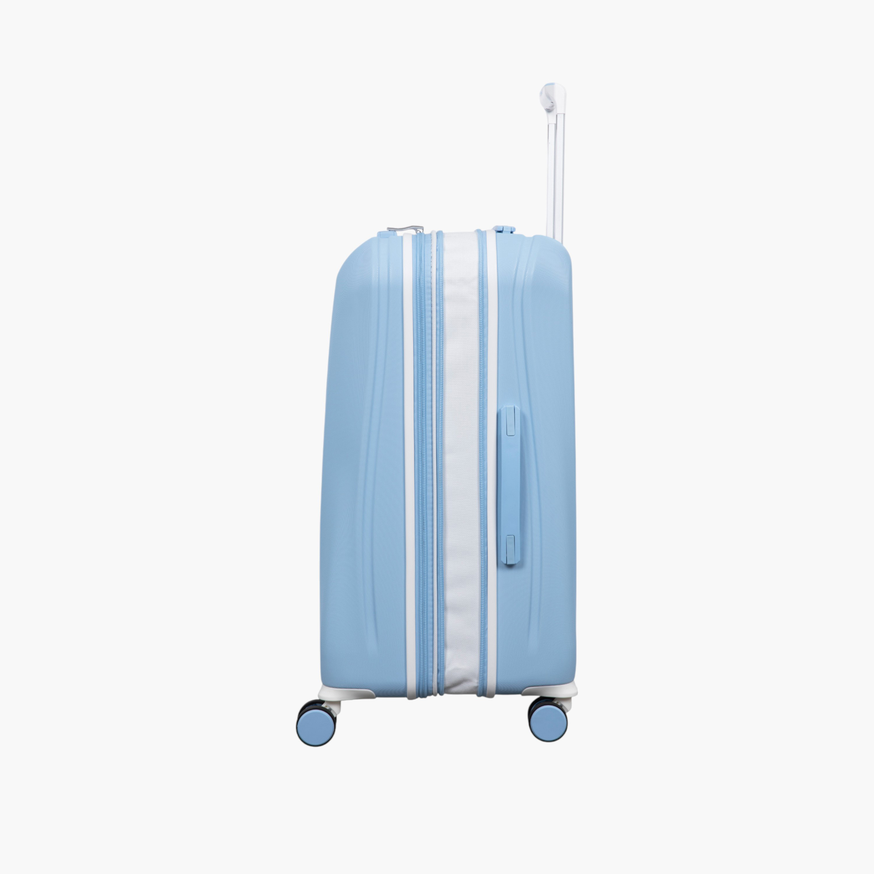IT Textured Hardcase Trolley Bag with Retractable Handle and Zip Closure-travel-luggagesandbags-luggage-image-5