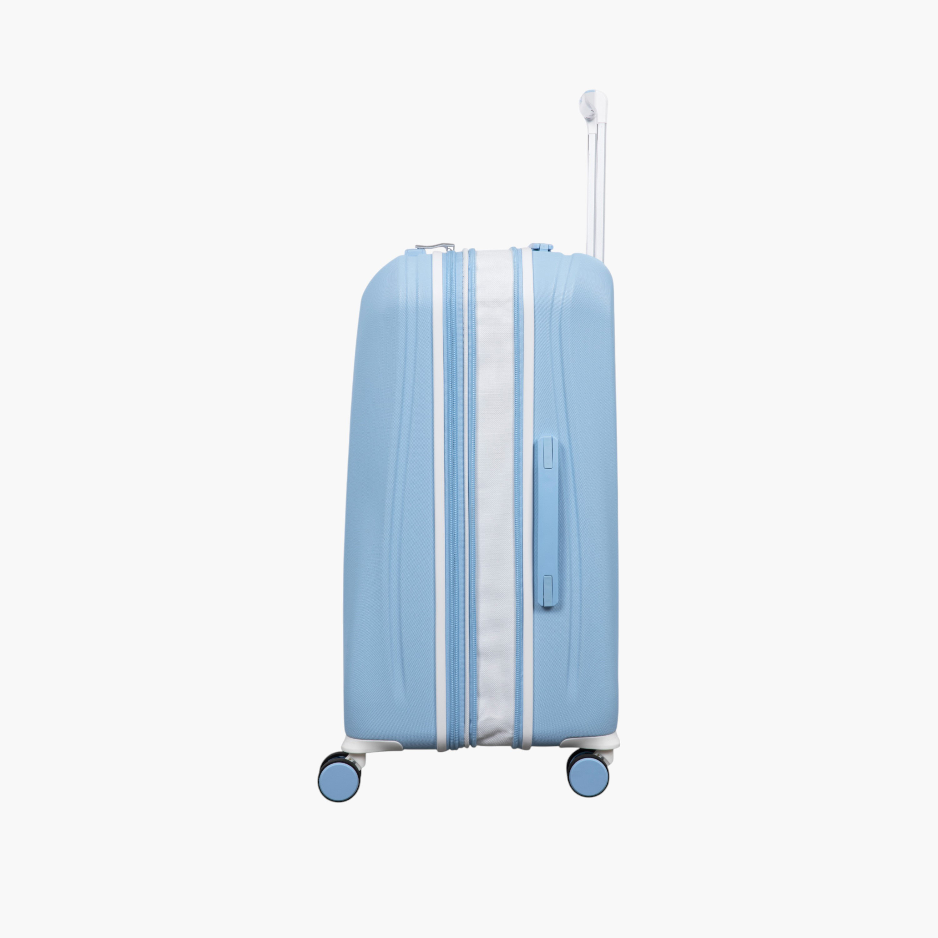 IT Textured Hardcase Trolley Bag with Retractable Handle and Zip Closure-travel-luggagesandbags-luggage-image-5