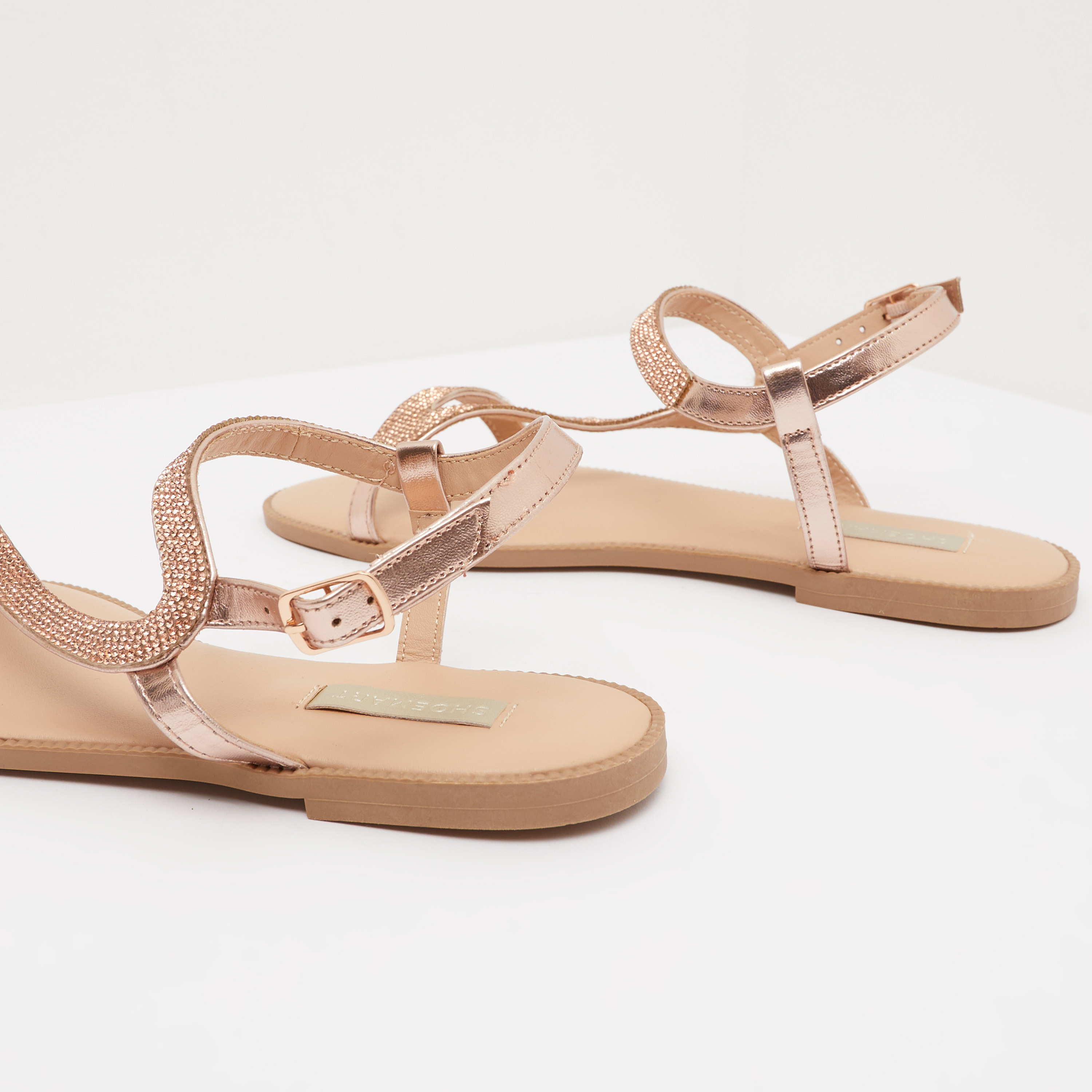 صندل بحزام مزين-women-shoes-flats-sandals-image-4